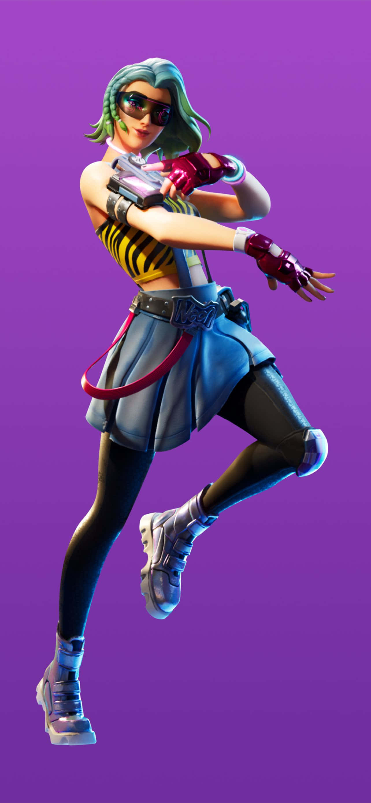 Играчите на Fortnite се борят за парче от екшъна в Сезон 4, Глава 2 Тапет