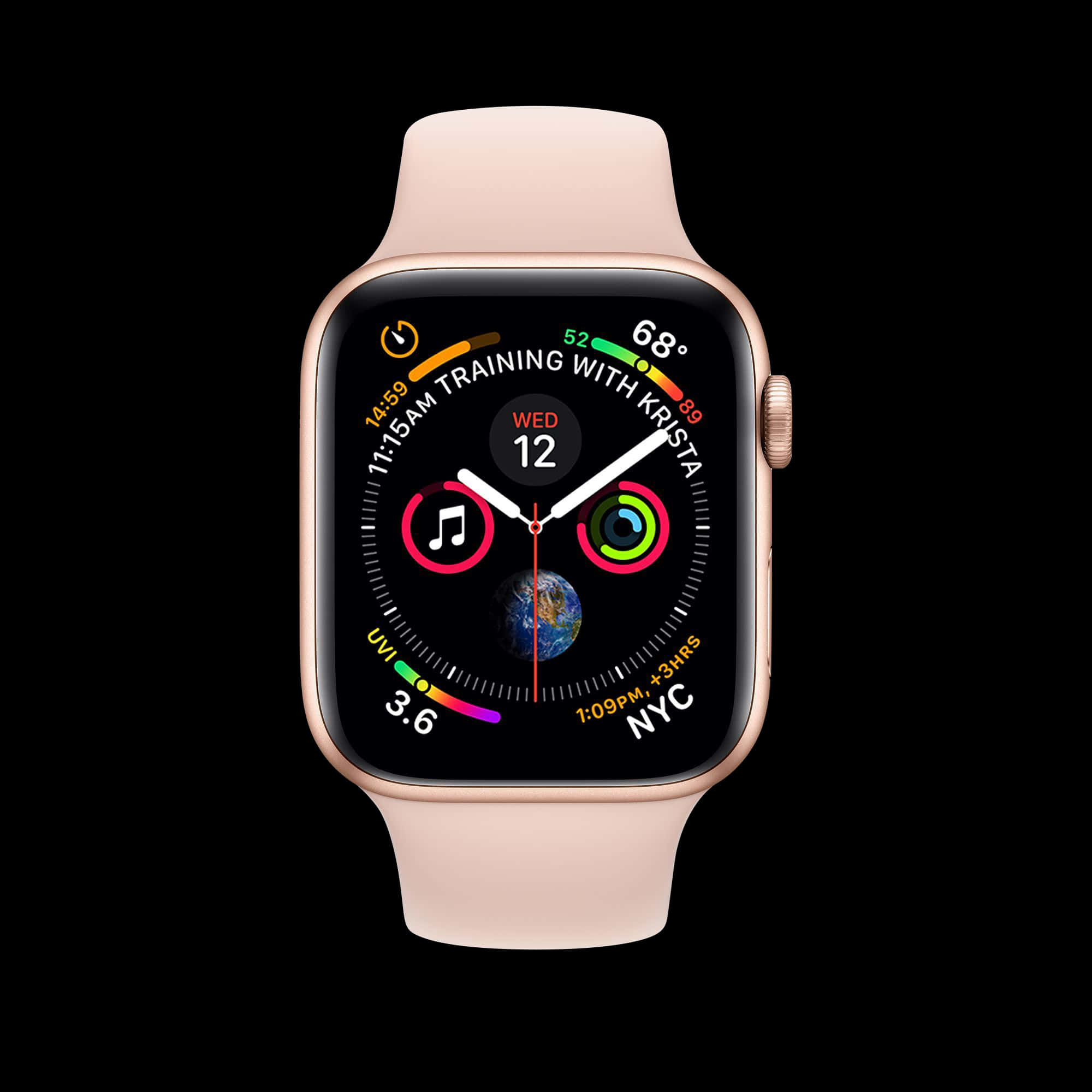 Издигнете изживяването с iPhone на ново ниво с Apple Watch. Тапет