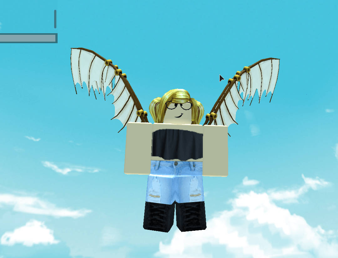 Невероятен тапет на 3D аватар от онлайн играта Roblox. — Roblox Тапет
