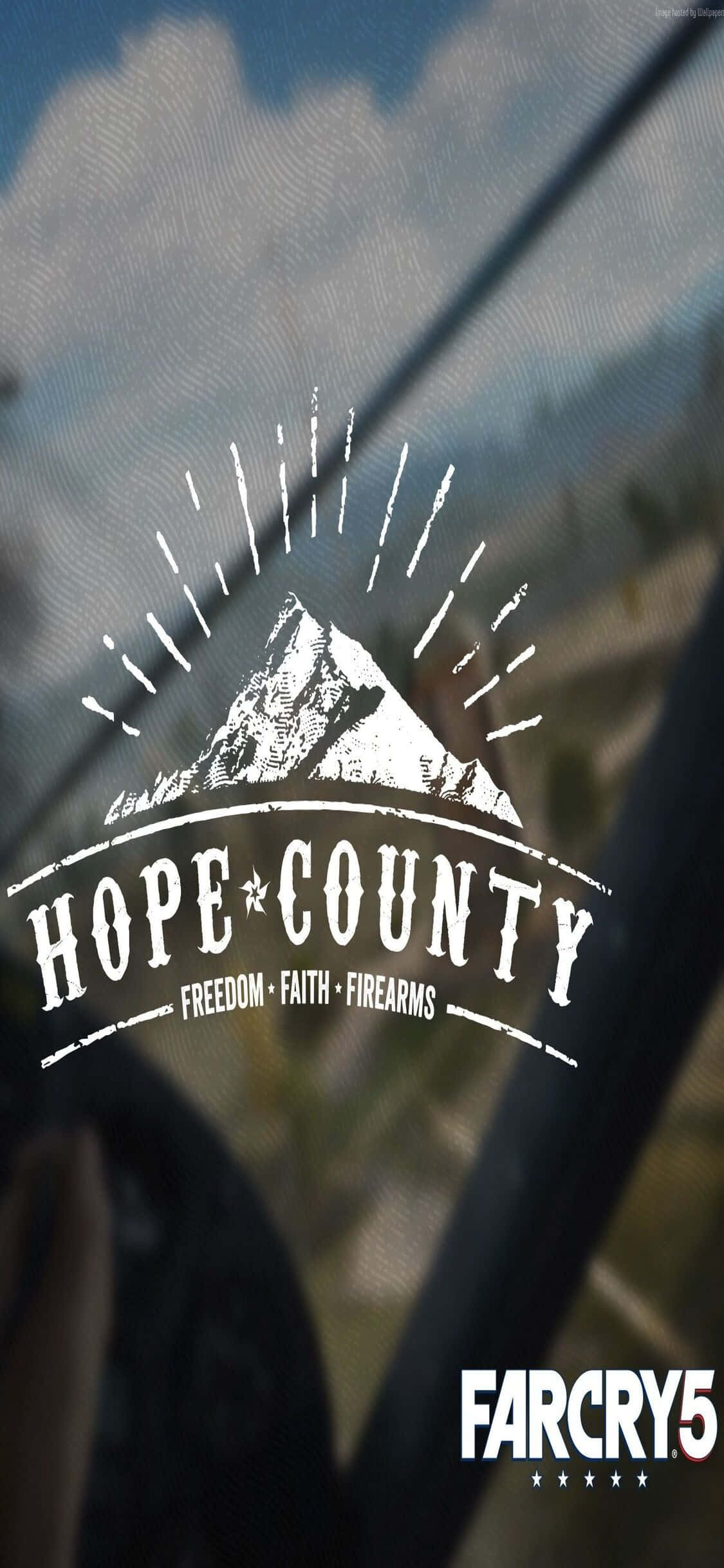 Изживейте Far Cry 5 на мощта на iPhone Xs Тапет
