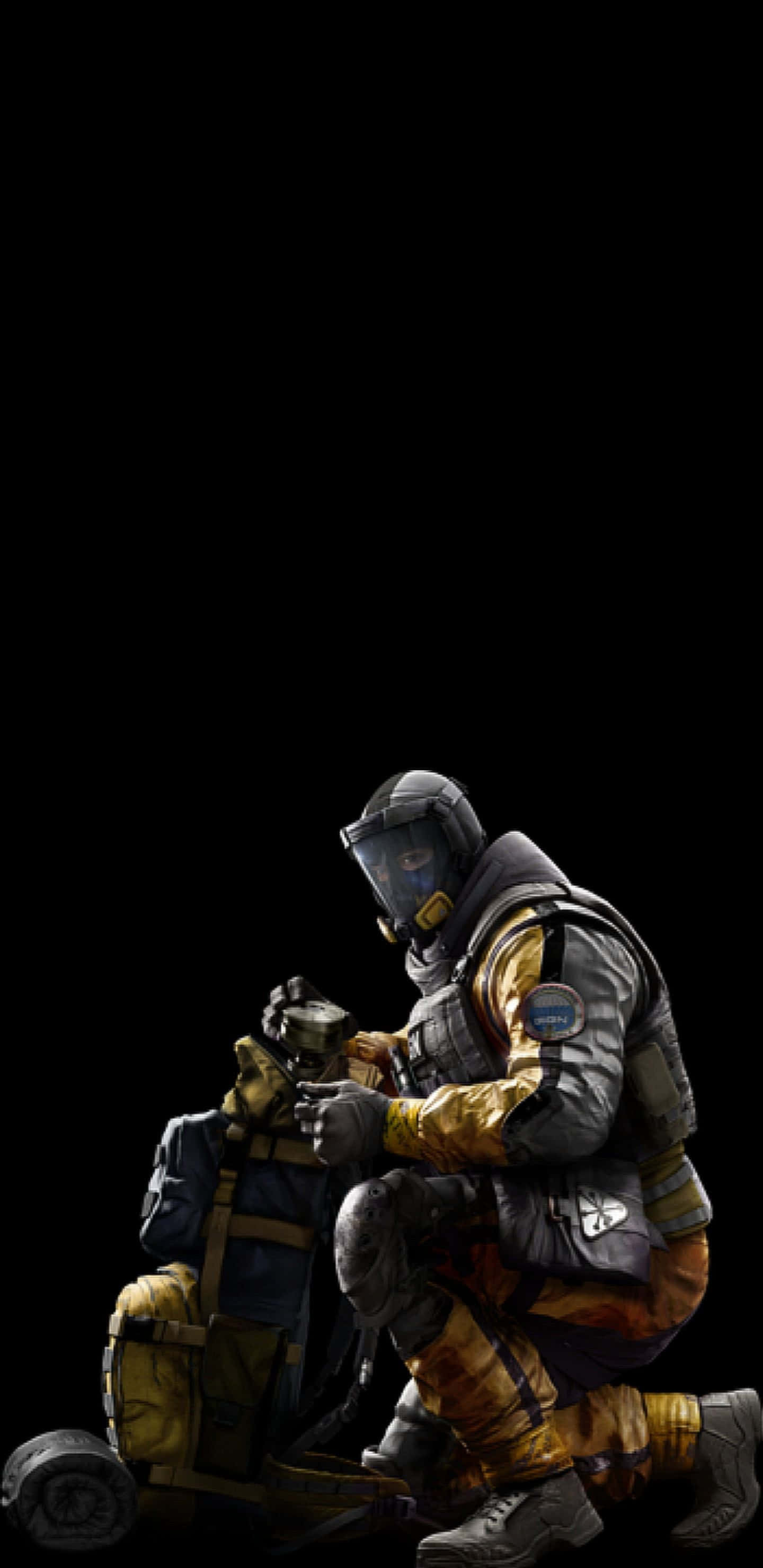 Изживейте потапящото вълнение на Rainbow Six Siege на Google Pixel 3XL Тапет