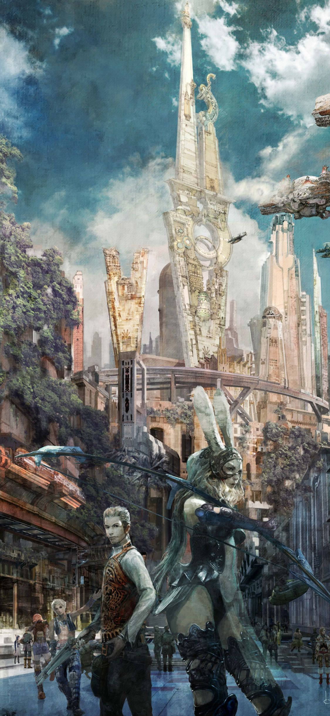 Изживейте света на Final Fantasy с удивителна интерактивна графика. Тапет