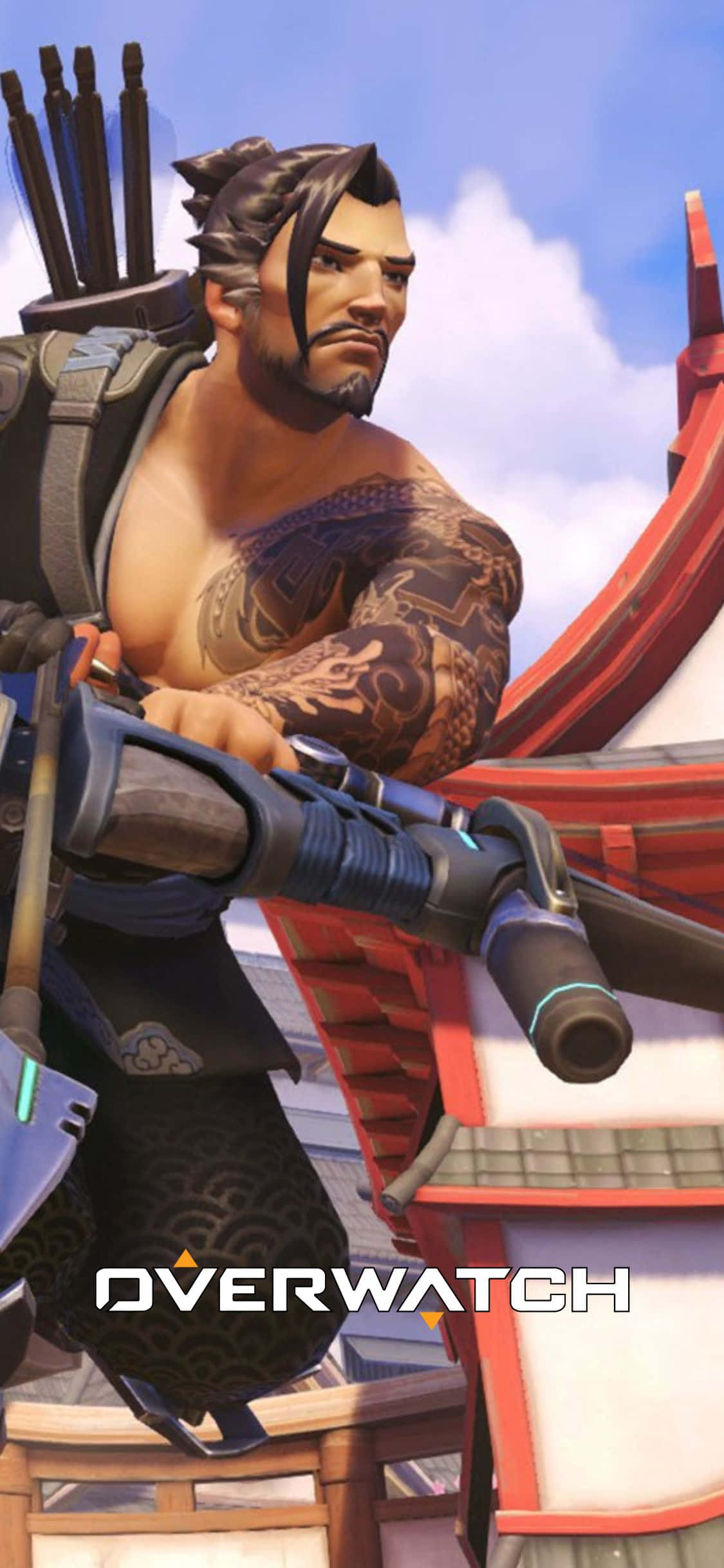 "Изживейте завладяващата история на Overwatch на вашия iPhone X" Тапет