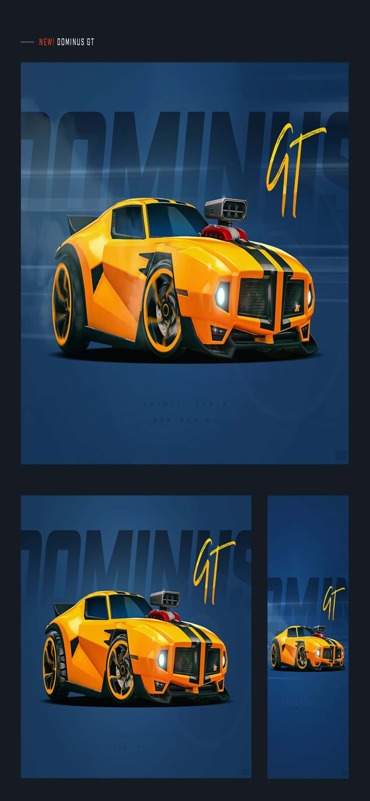"Излитете в света на Rocket League с вашия iPhone XS Max!" Тапет