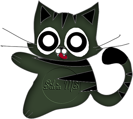 Изненадано анимационно коте Тапет