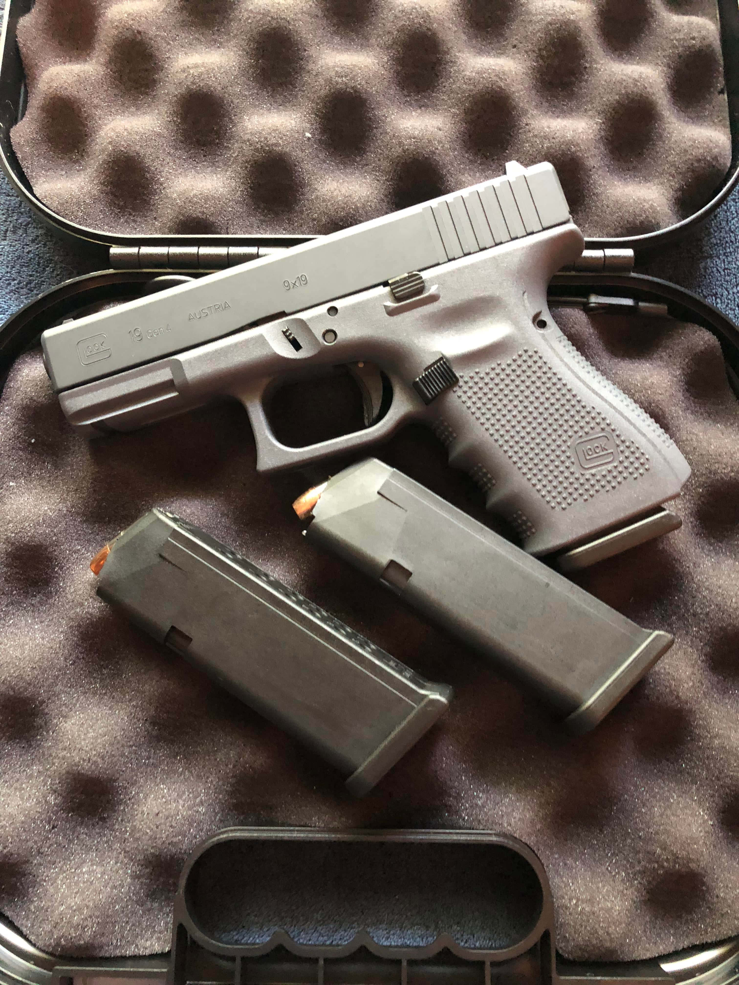Изображение Glock 19 полуавтоматически пистолет Тапет