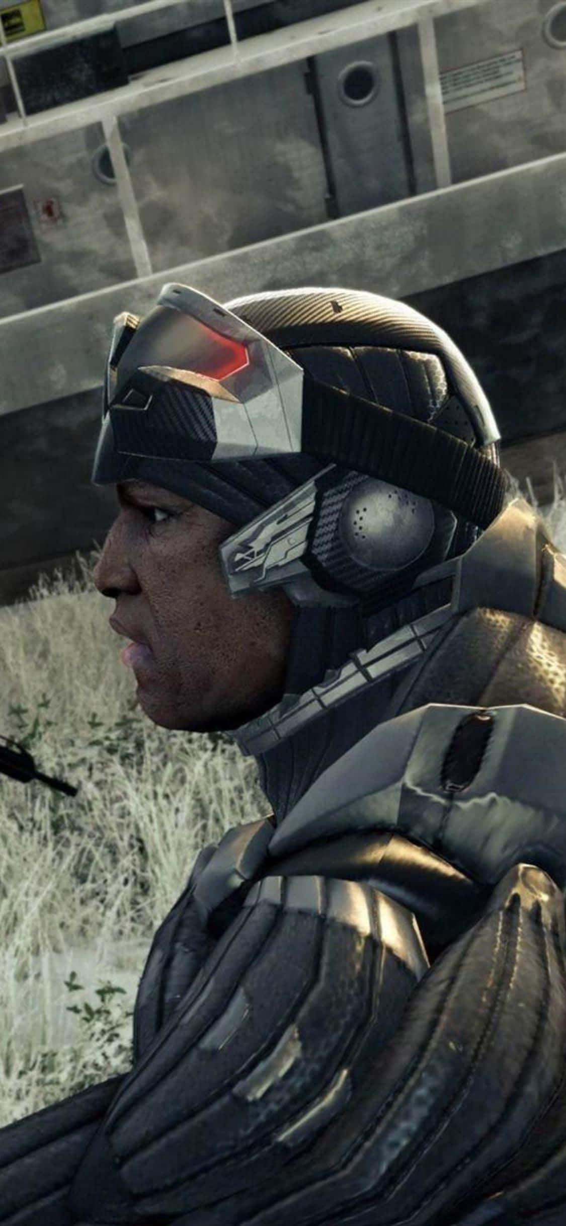 „Изследвайте футуристичния свят на Crysis 3 на вашия iPhone X!“ Тапет