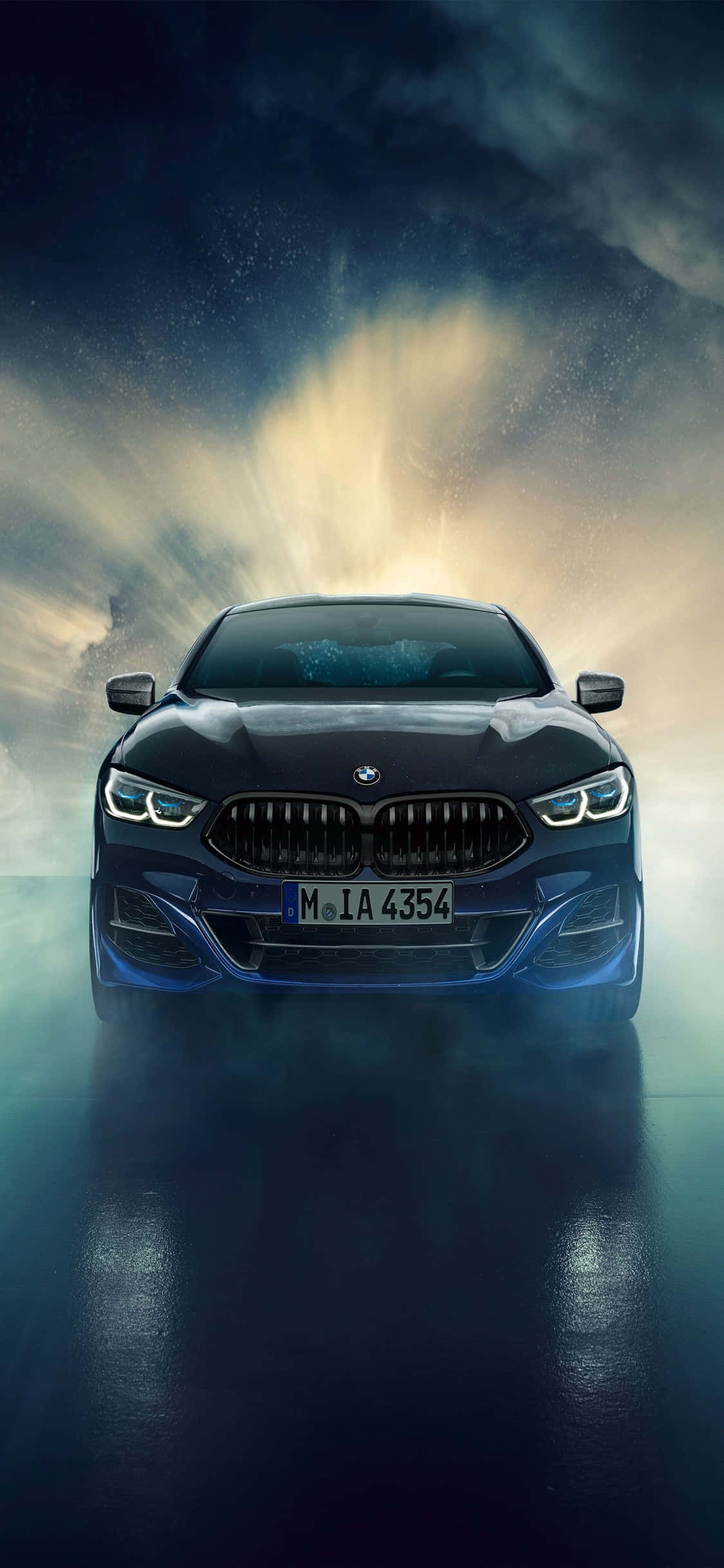 Карай стилно – BMW X Series в цвят Розово злато Тапет