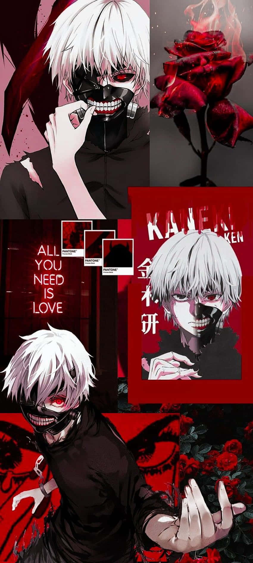Кен Канеки се бори за справедливост в Tokyo Ghoul Тапет