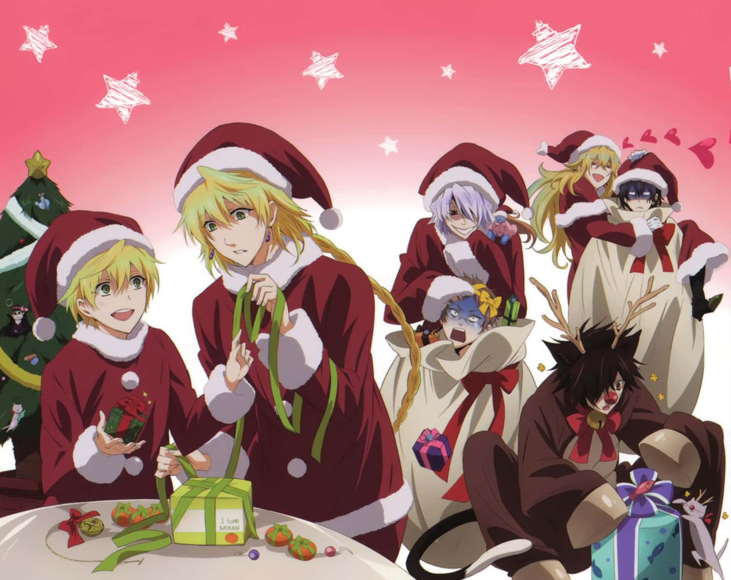 Коледна аниме профилна снимка на Pandora Hearts Тапет