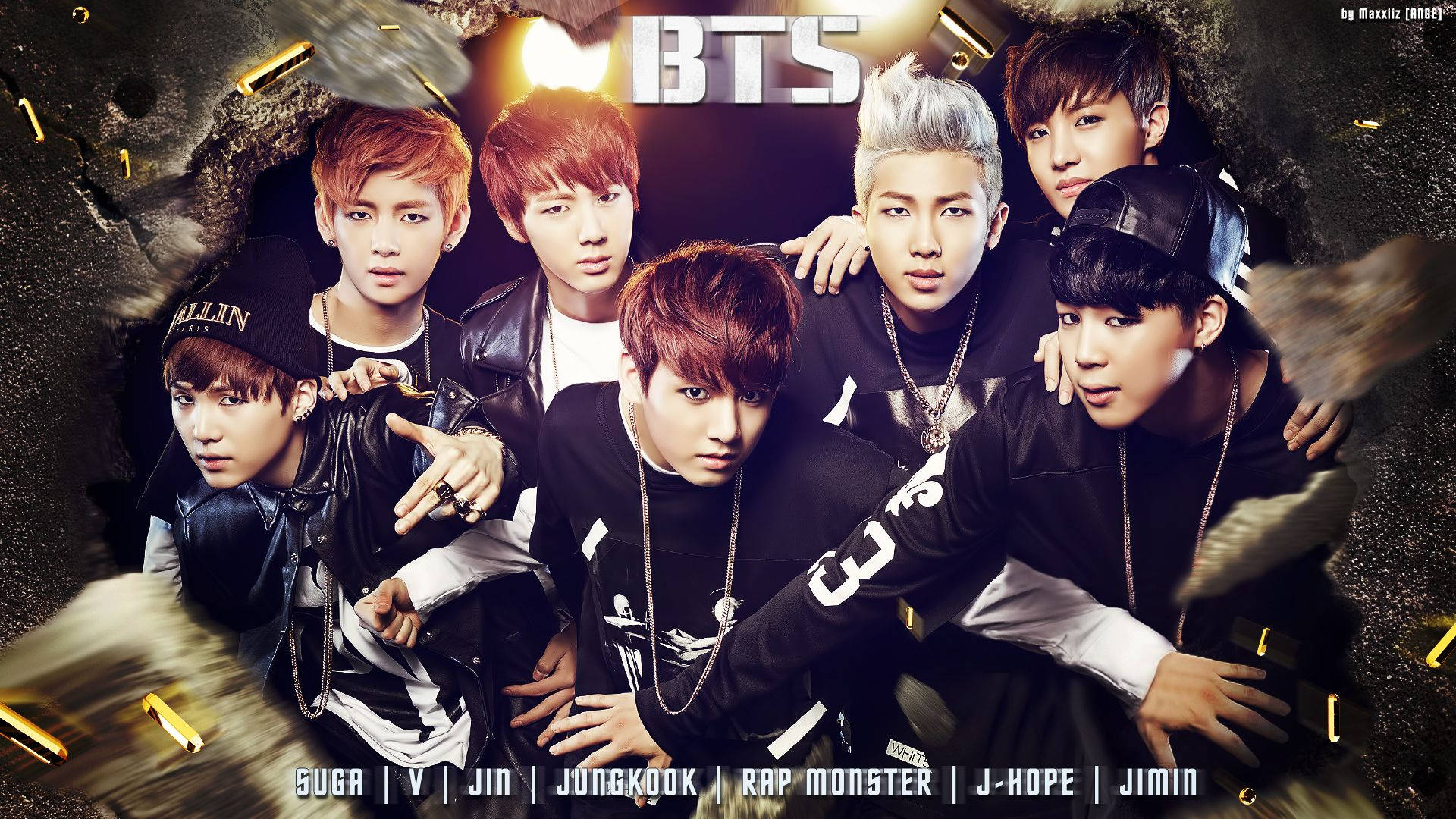 Членове на BTS – V, Jungkook, Jimin, Suga, Jin, RM и J-Hope – корица на нов албум.