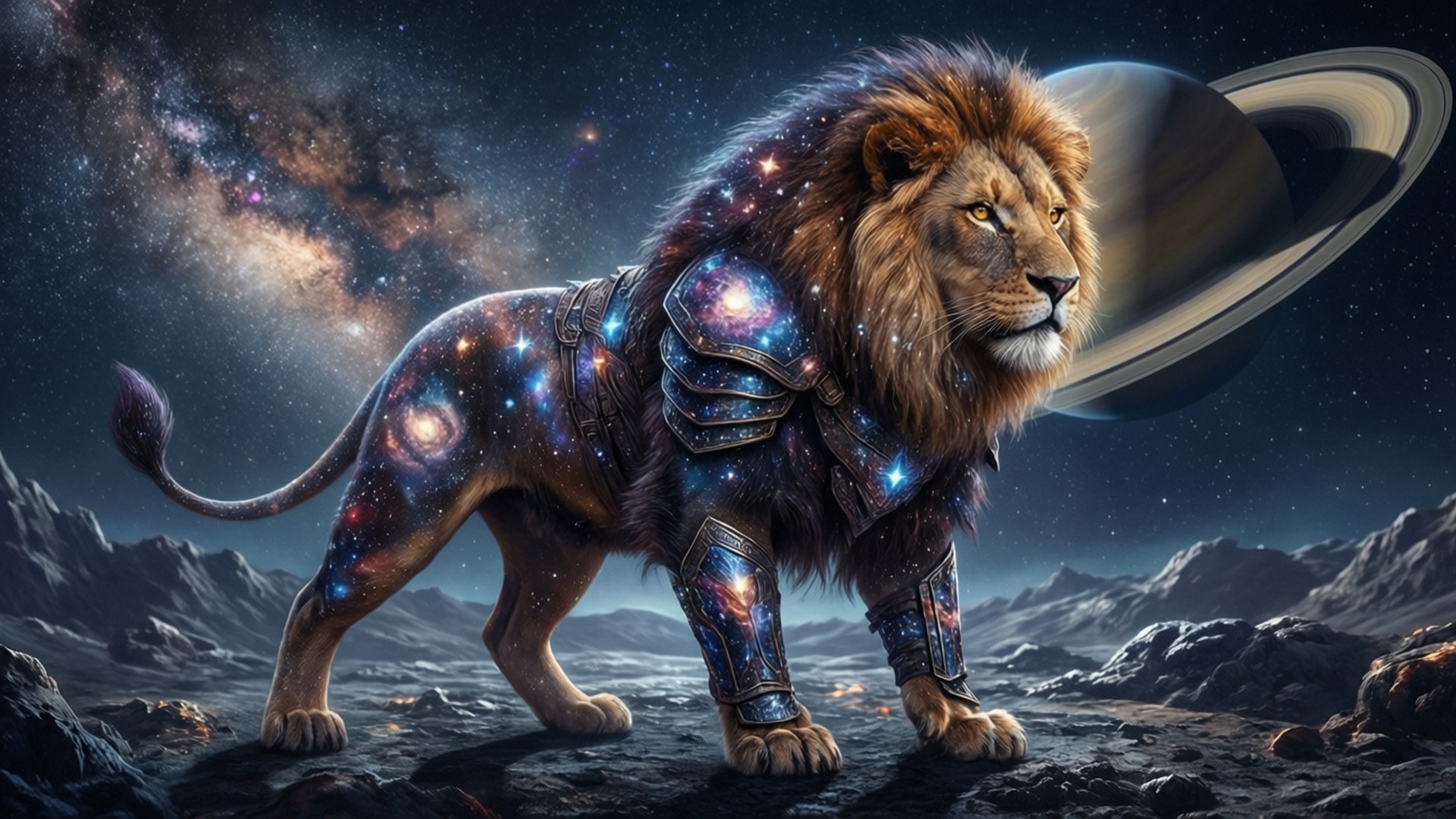 Космически воин Тапет