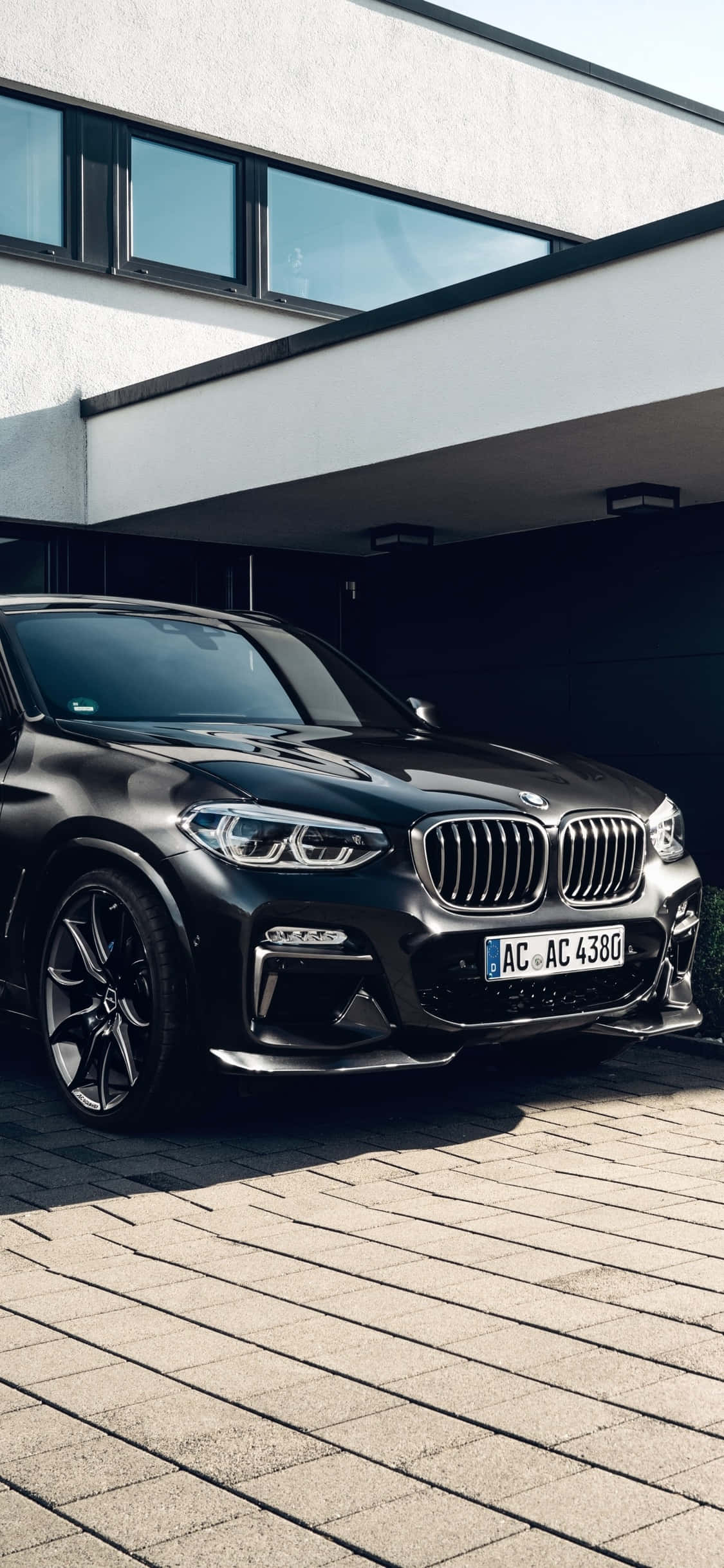 Красиво шофиране с вашия BMW, захранено от iPhone X Тапет