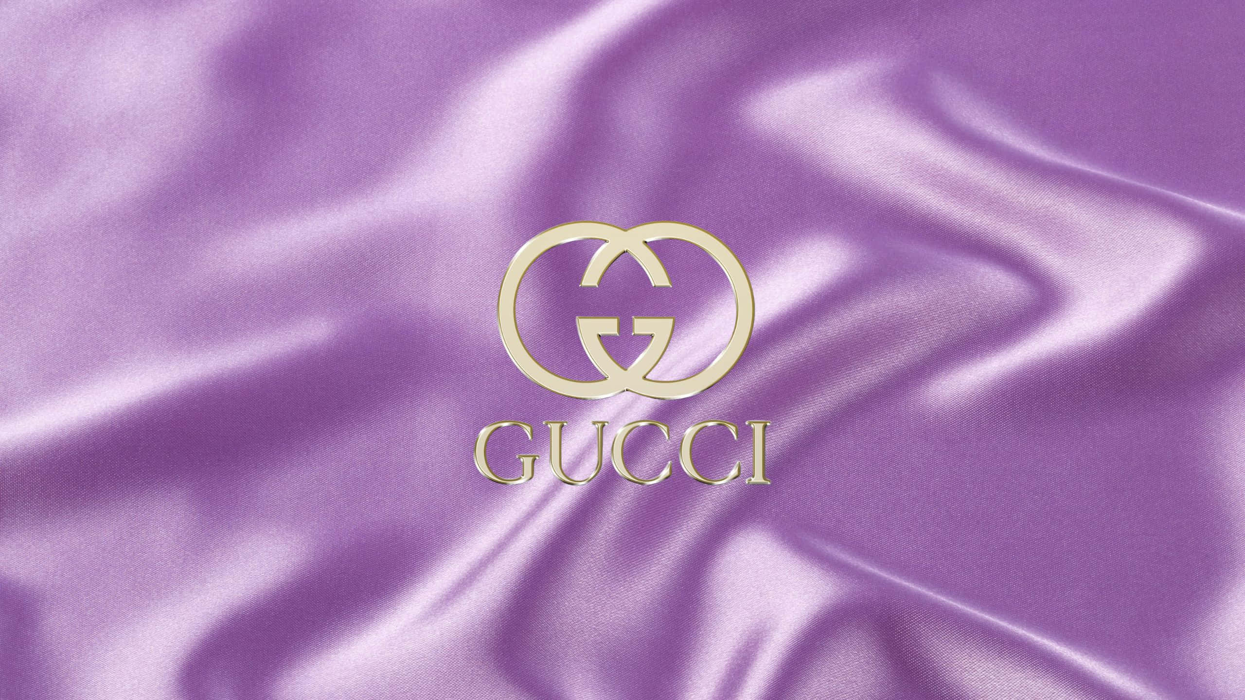 Лилава сатенена текстура Gucci Тапет