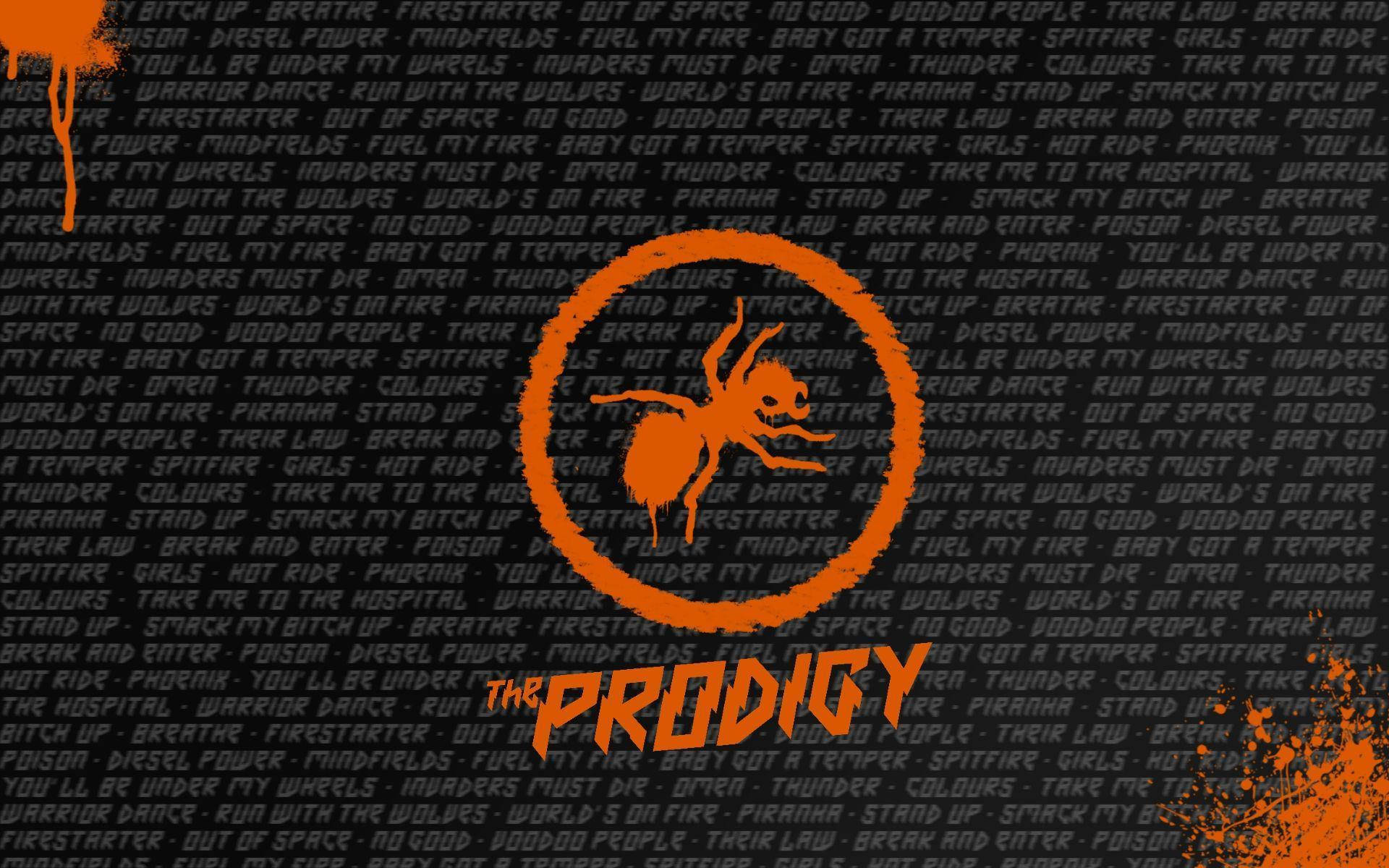 Лого на група The Prodigy Тапет