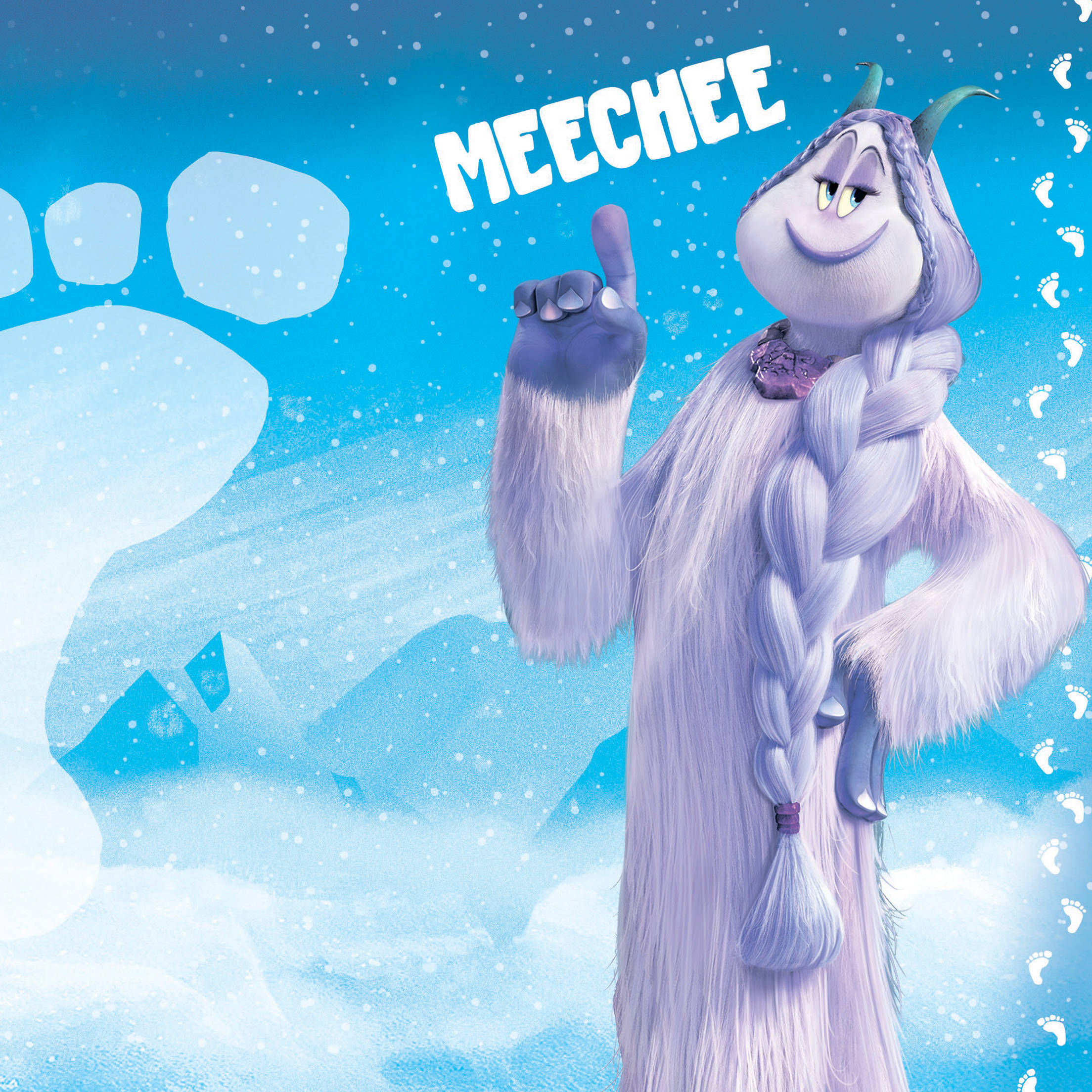 Smallfoot Женски Йети, Мичи Тапет