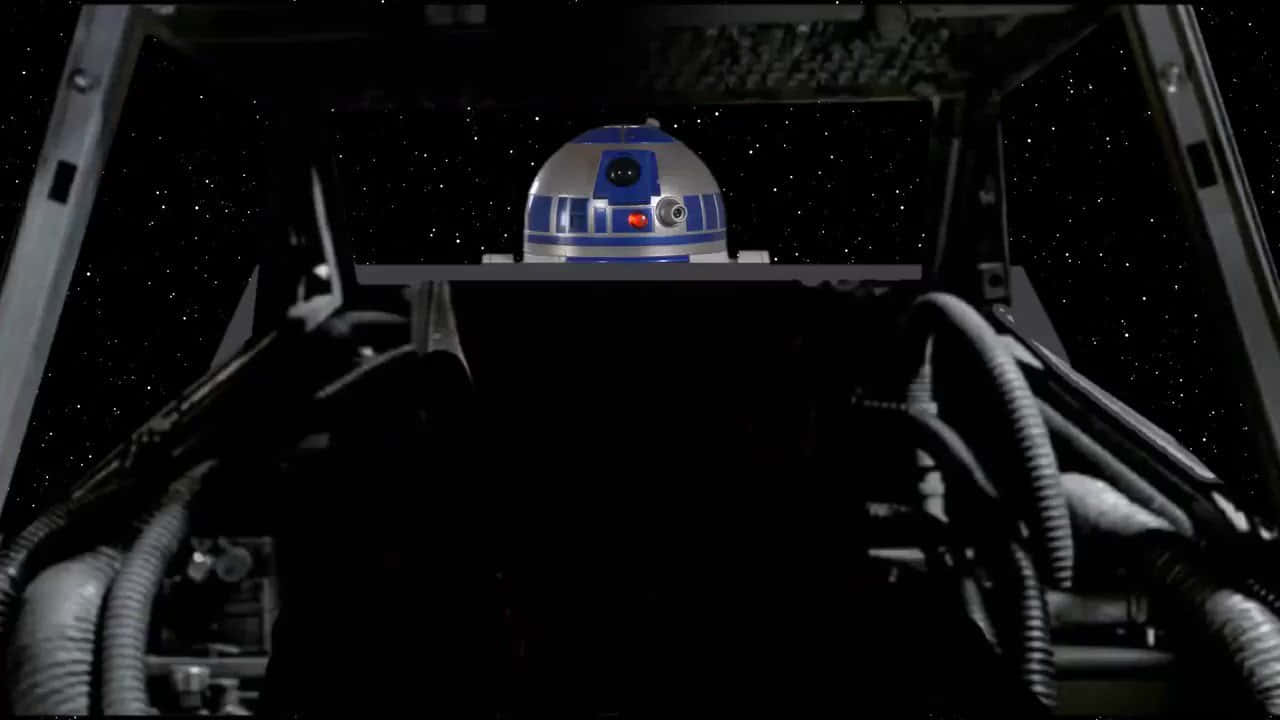 Междузвездни войни Zoom фон R2D2 в космоса Тапет