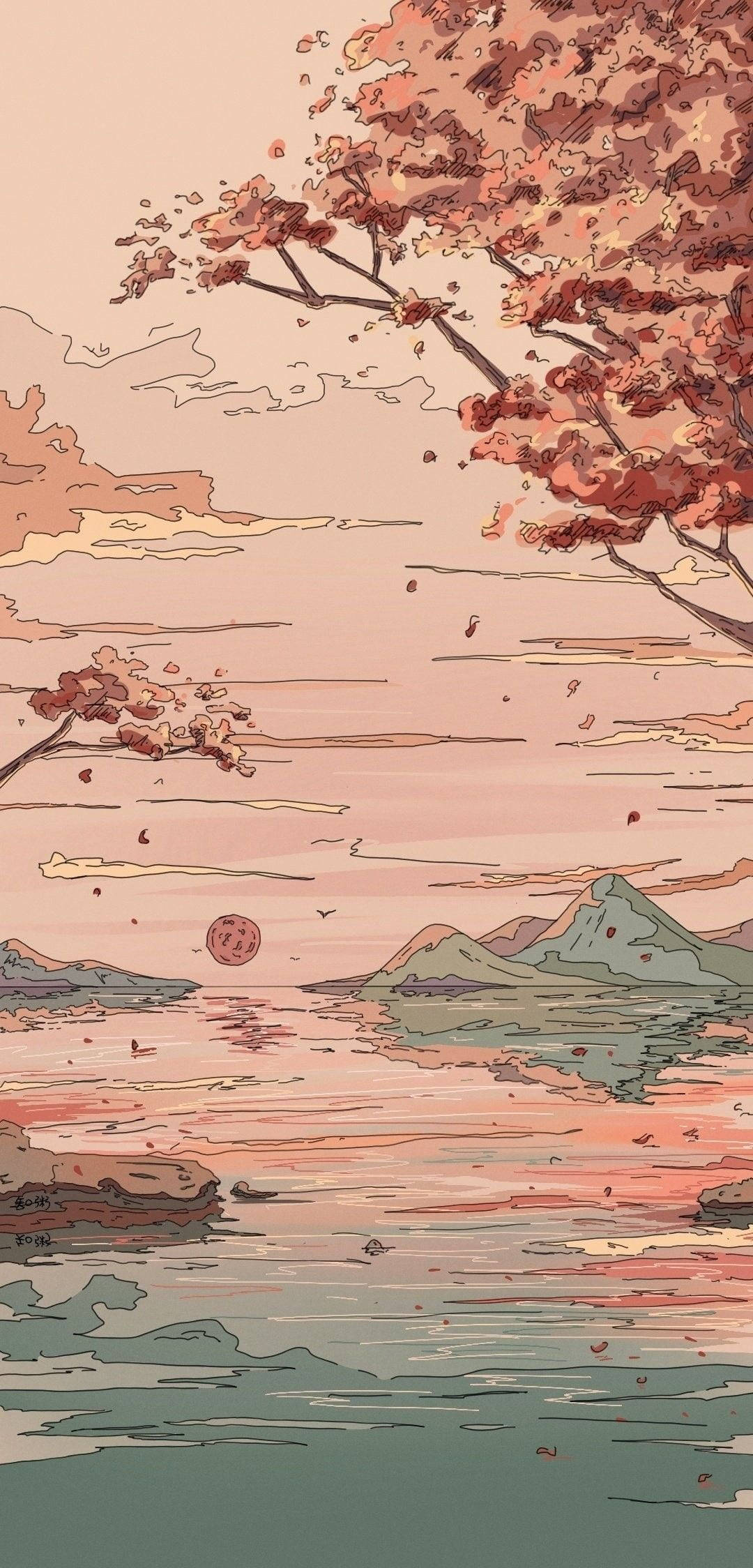 Мека естетика на природата Тапет