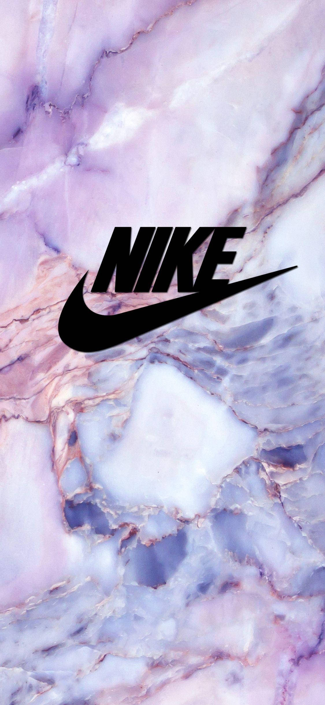 Мрамор Nike iPhone Лого Тапет