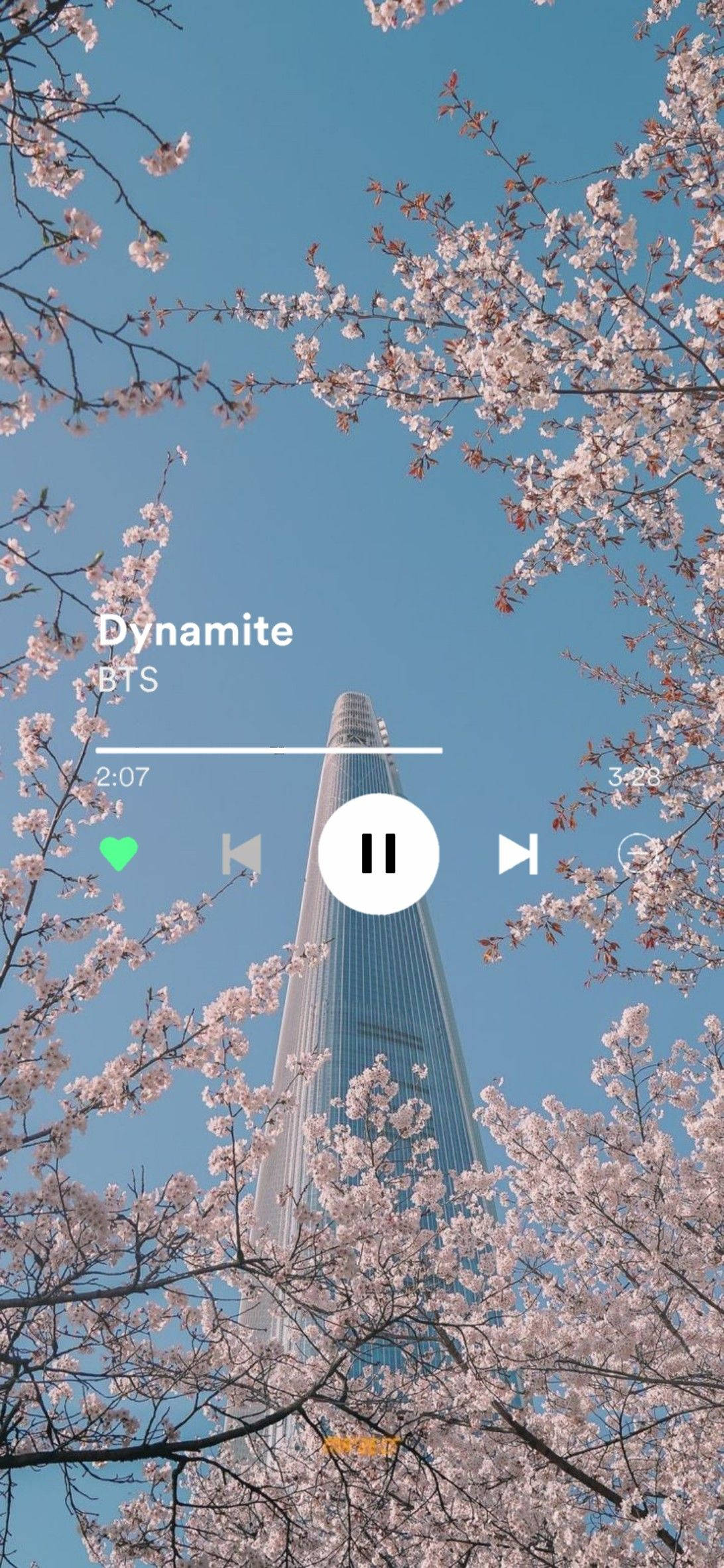 Музикална Естетика BTS Dynamite Тапет