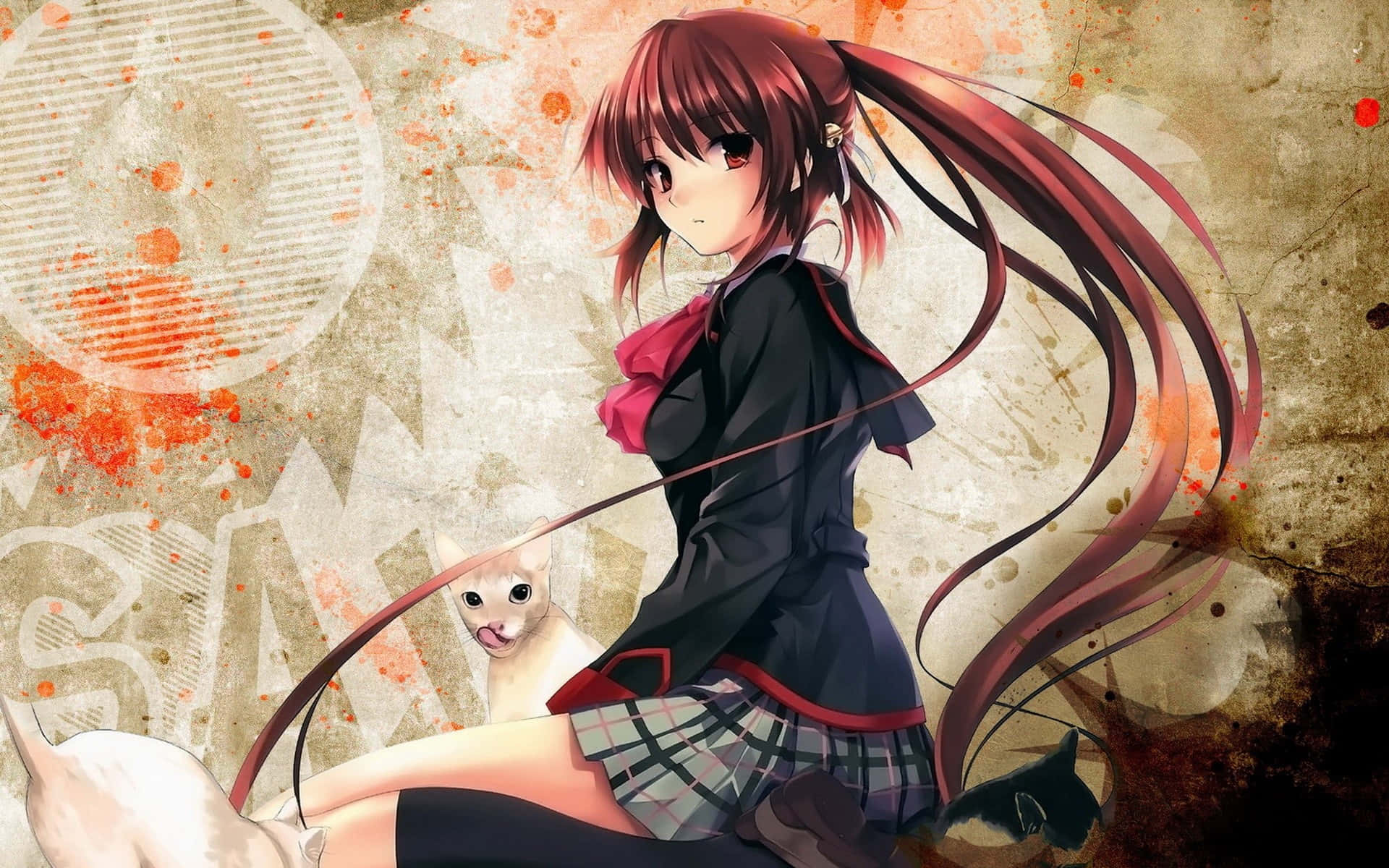 Най-добро аниме Little Busters Рин Нацуме Тапет