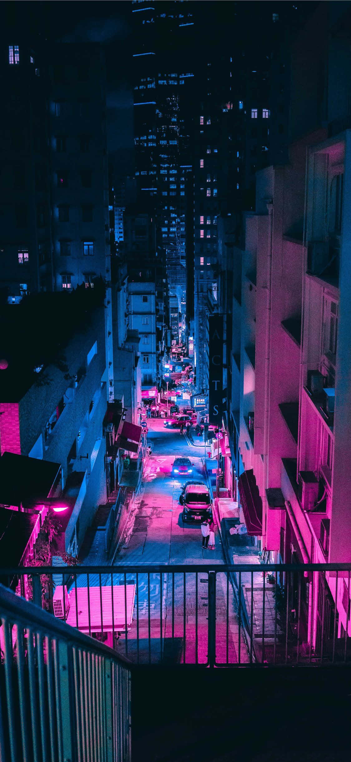 Направете изявление с този Vaporwave iPhone Тапет