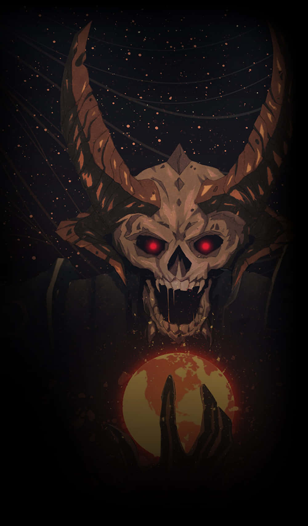 Направете изявление с еджи, ярки дизайн на Pixel 3xl Doom Тапет