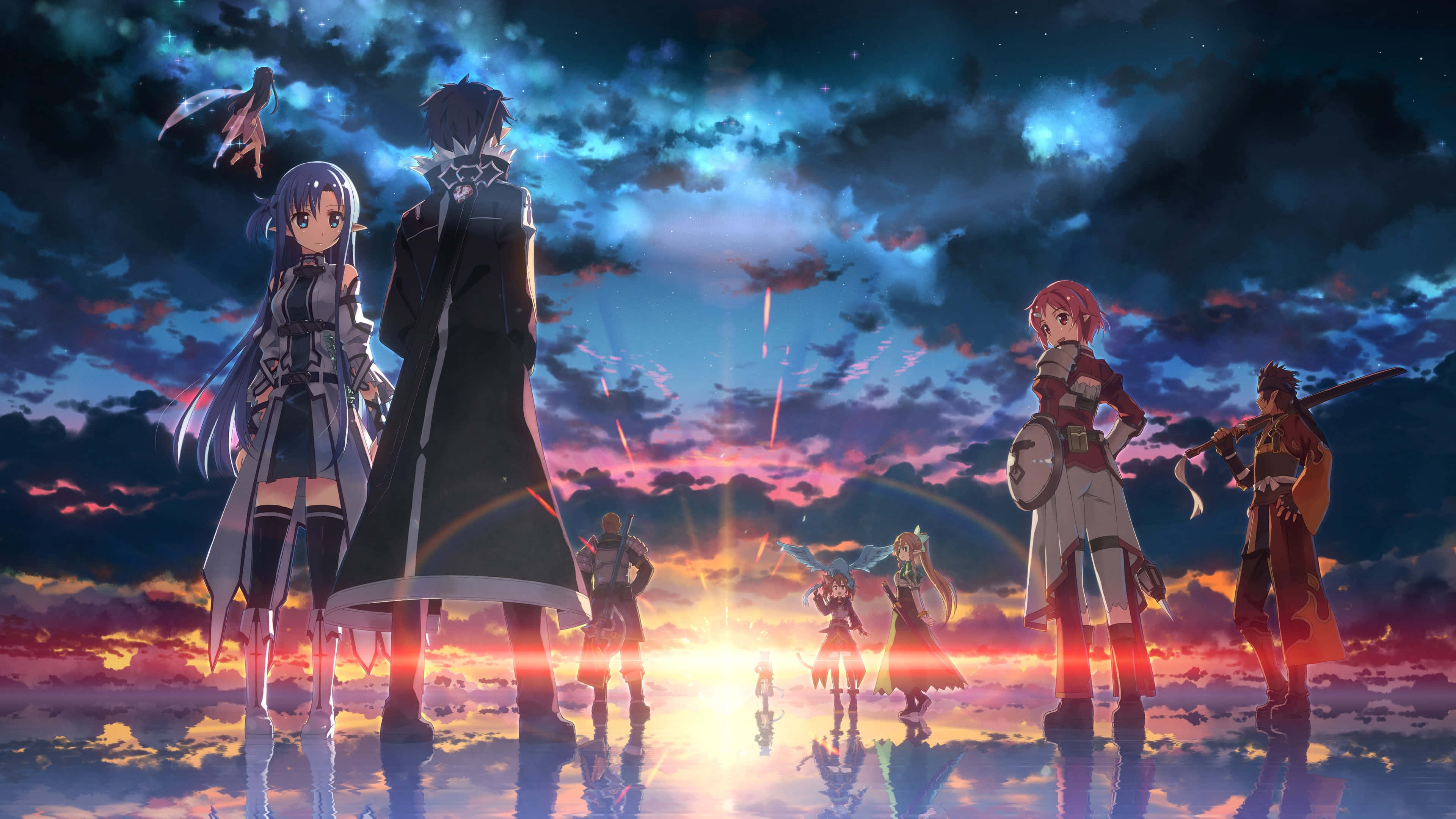 Насладете се на красотата на природата с Anime 4K Тапет