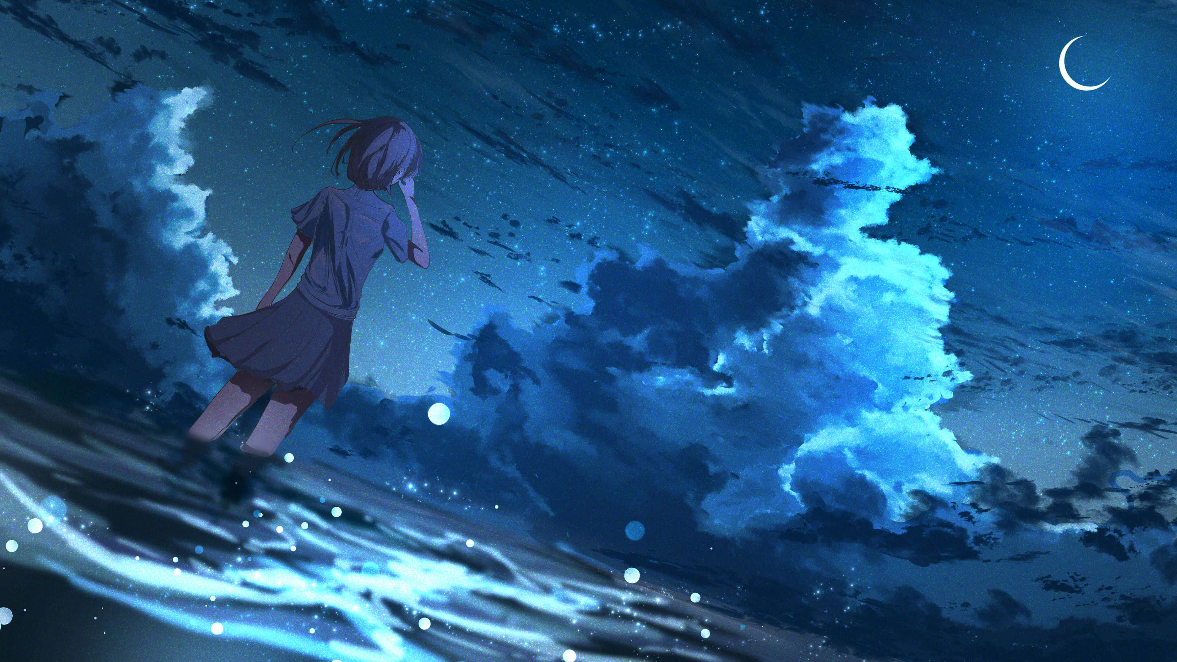 Насладете се на спиращи дъха анимирани визии с Anime 4K Тапет