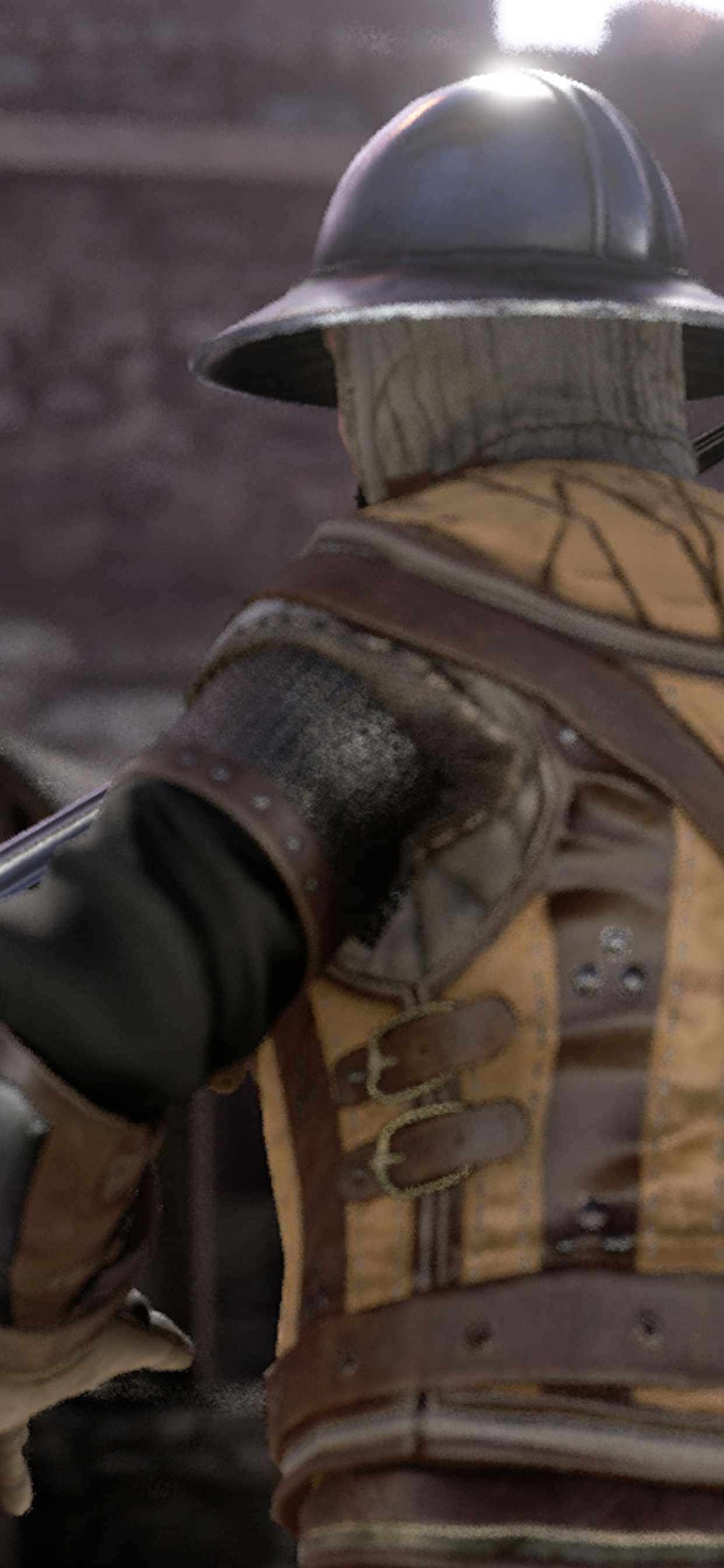 Наслаждайся игра на Mordhau на твоя iPhone Xs Max Тапет