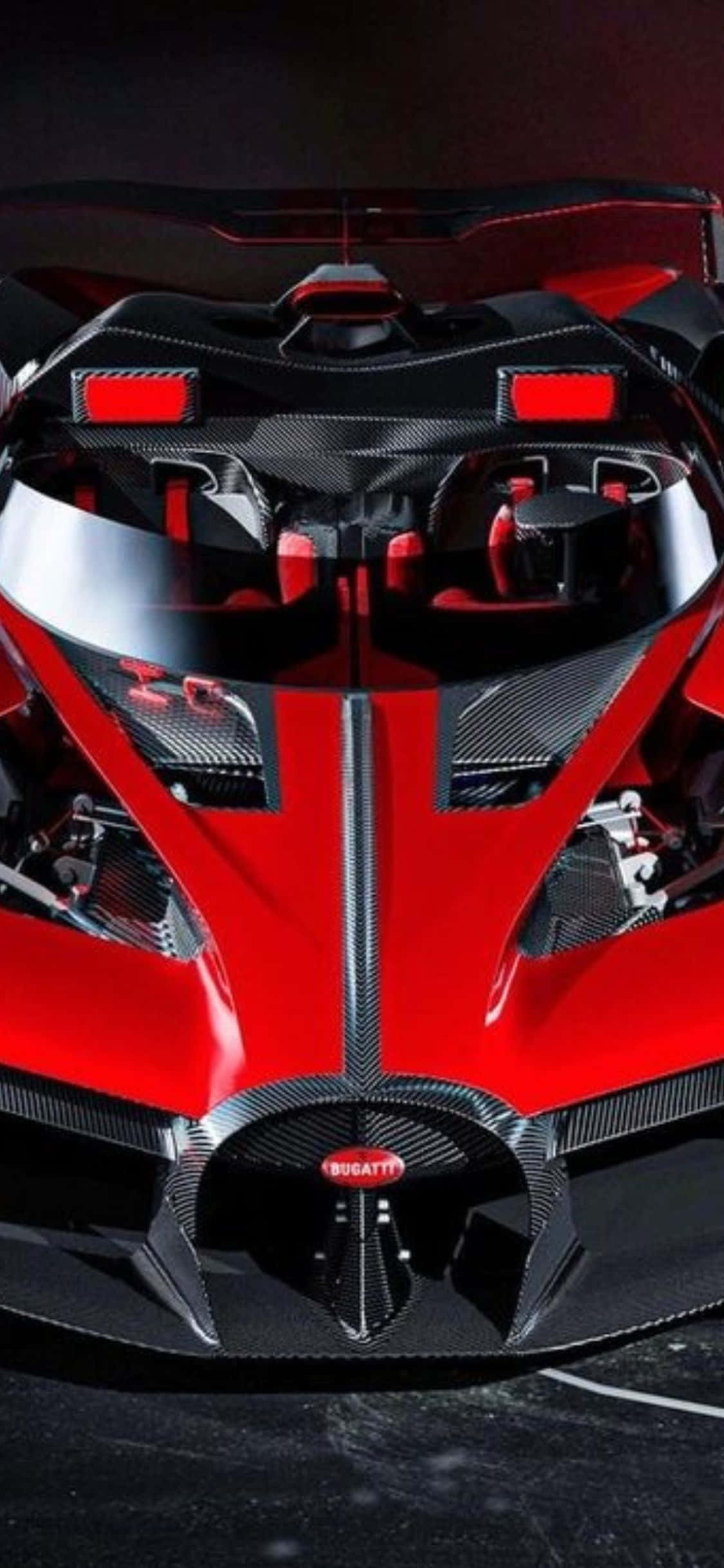 Насладите се на луксоза на Bugatti-брендирания iPhone Xs Тапет