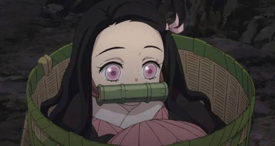 Незуко от Demon Slayer Тапет