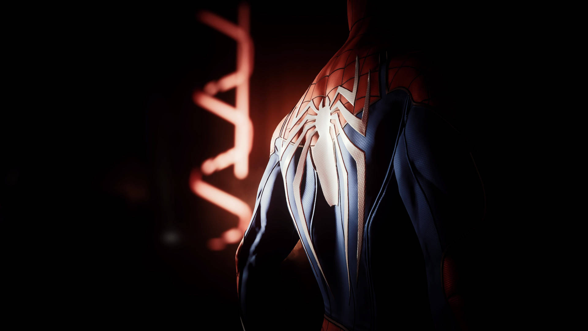Неонов Marvel Spiderman 4K PS4
