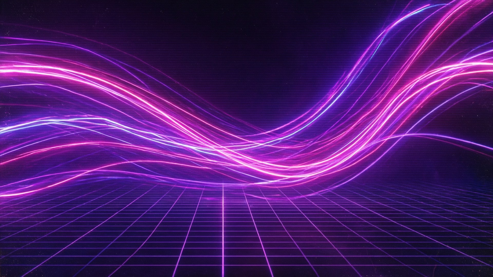 Неонови светлинни ивици Тапет