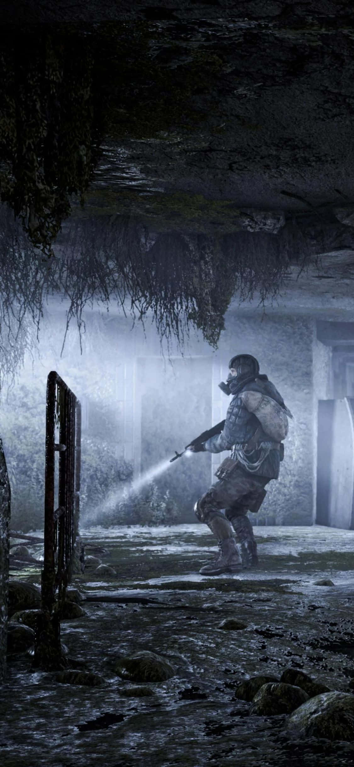 Новия iPhone X в постапокалиптичния свят на Metro Exodus Тапет