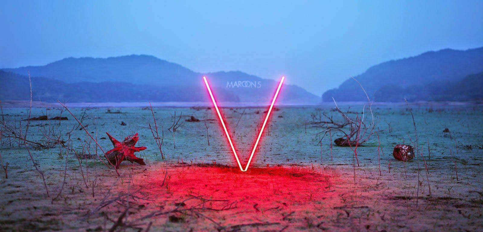 Обложка на албум V на Maroon 5 Тапет