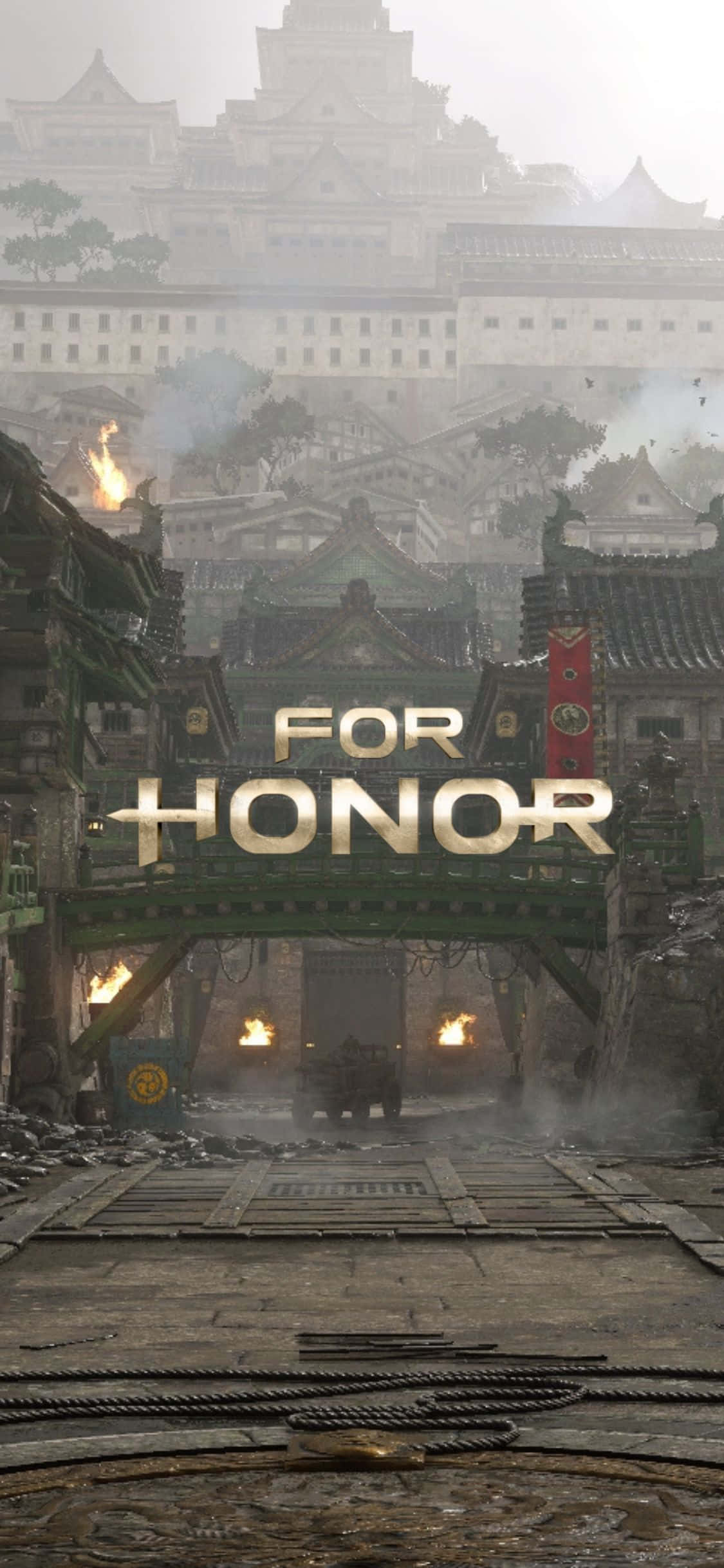 Обновете своето изживяние с iPhone Xs For Honor. Тапет