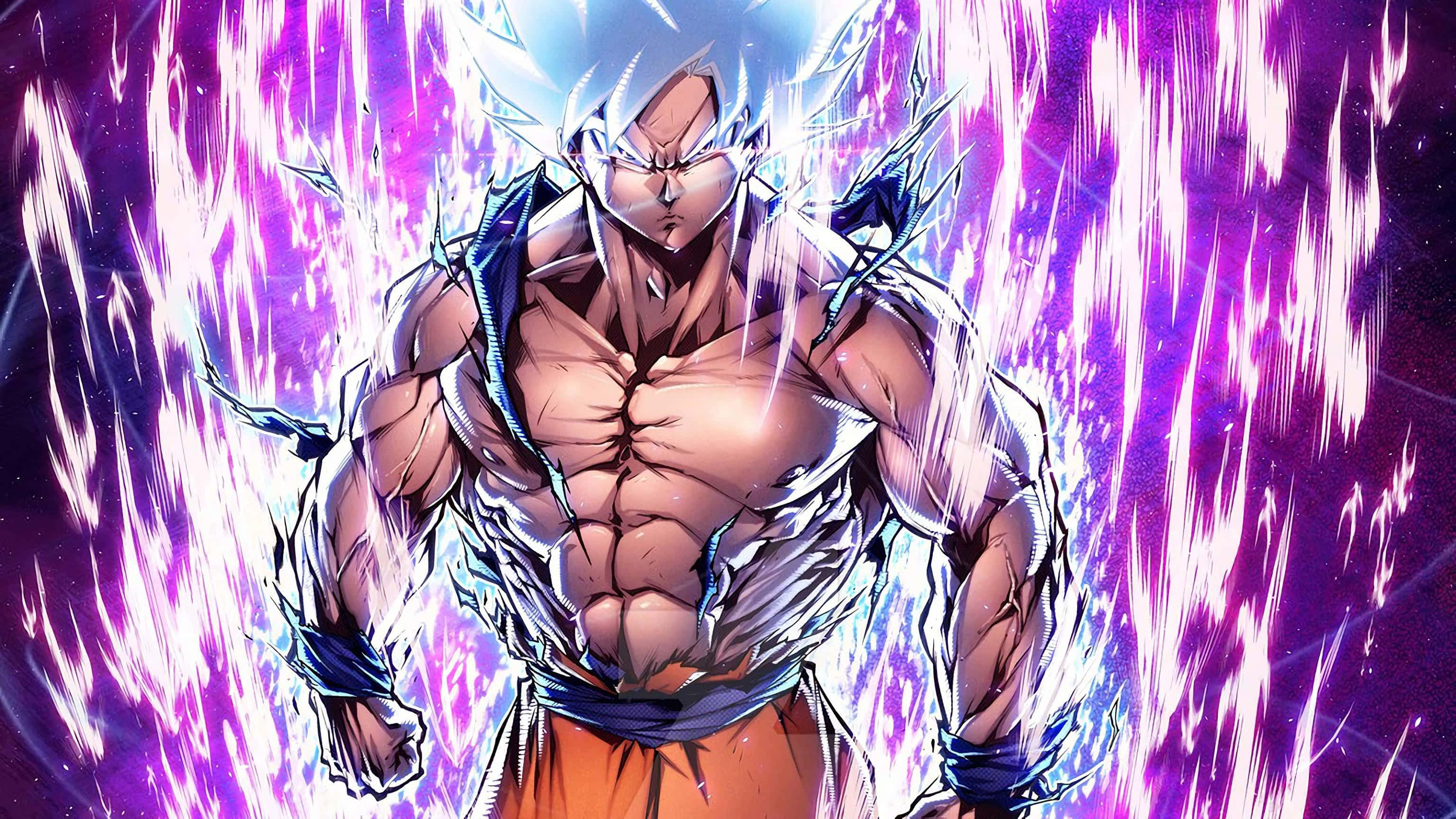 Освободете вътрешната си сила с Goku Ultra Instinct Тапет