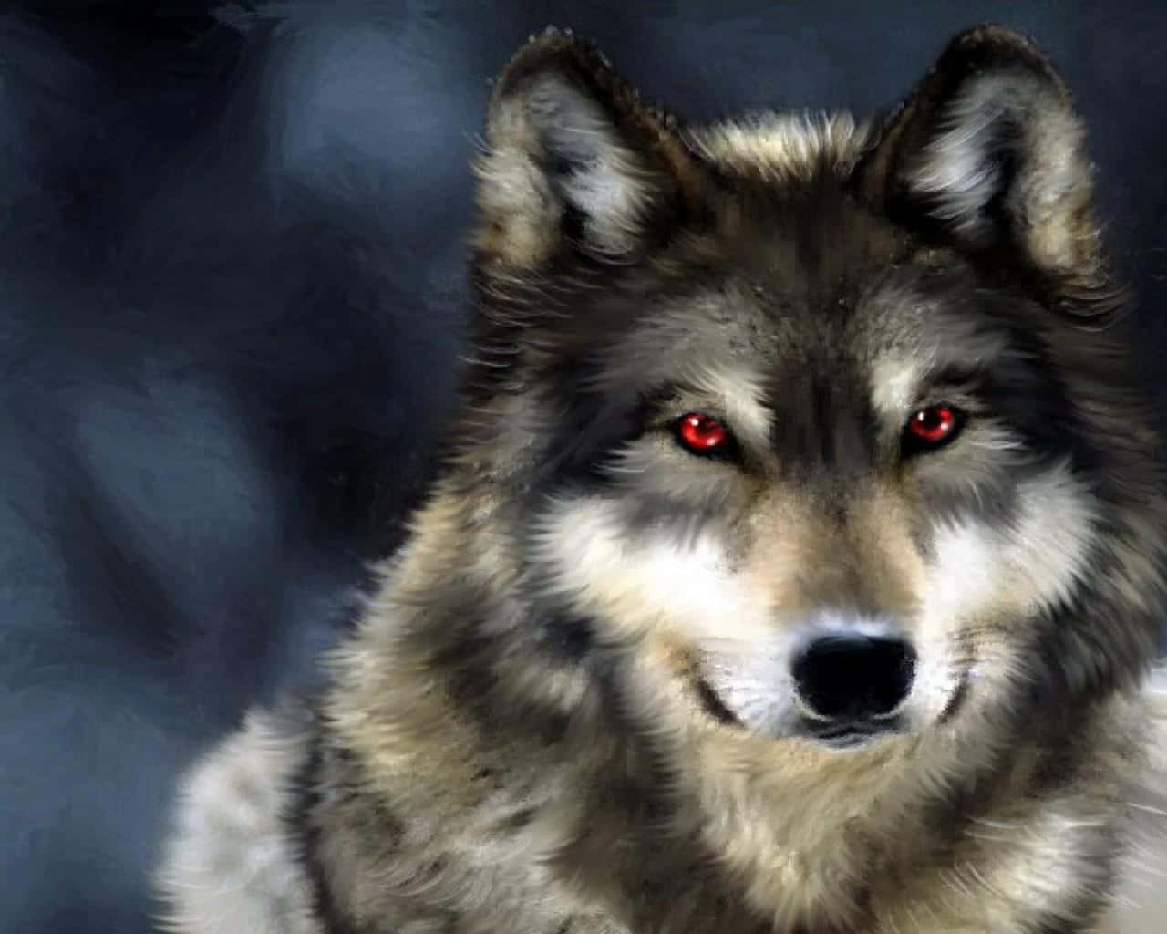 Освободи вътрешната си сила с Cool Wolf Тапет