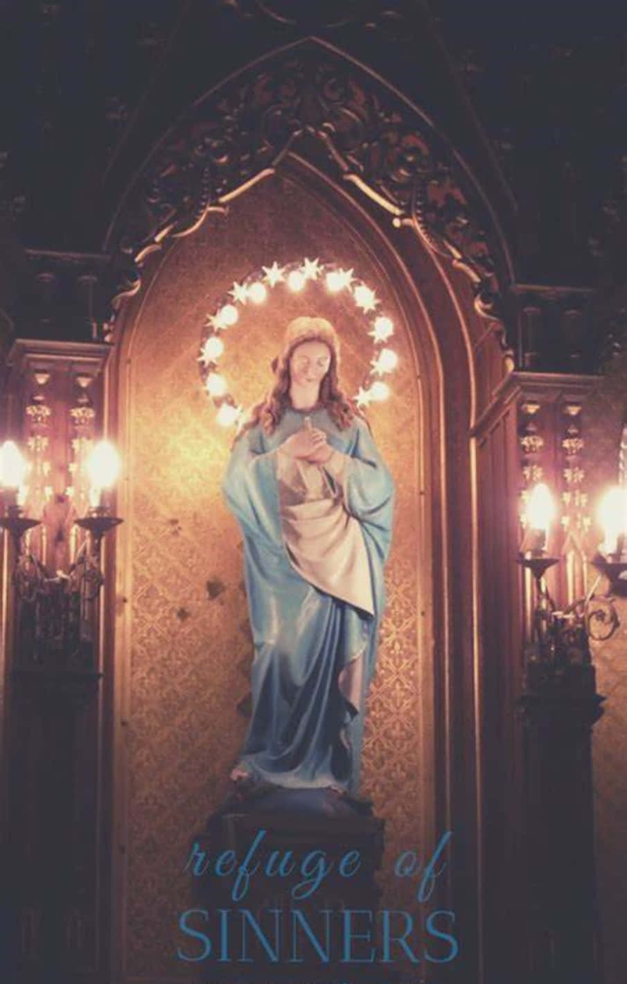 Изображение Останете свързани с вярата си с Catholic Phone Тапет
