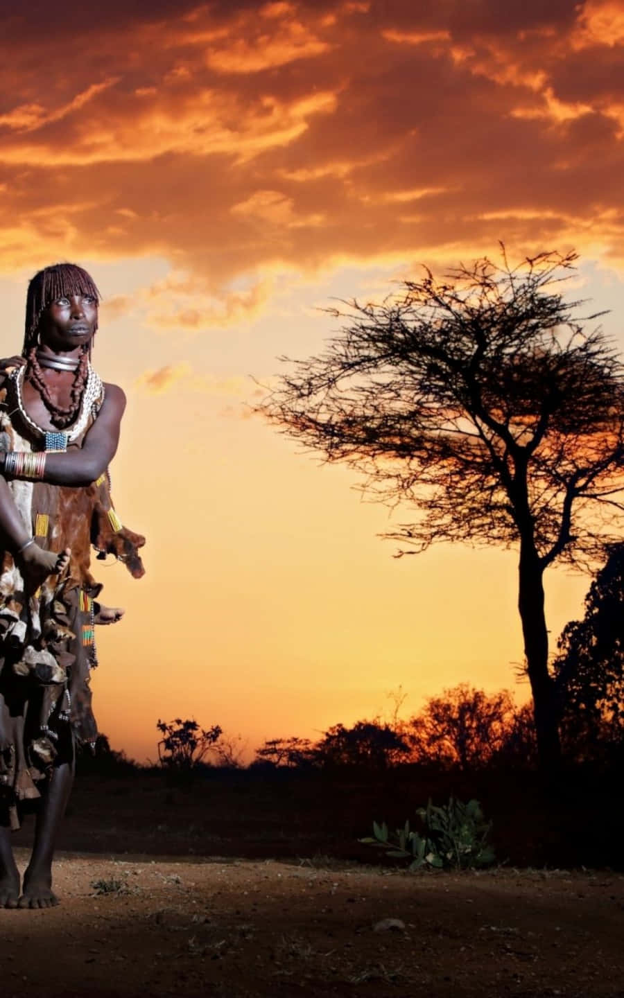 Останете свързани с най-новият African Phone Тапет