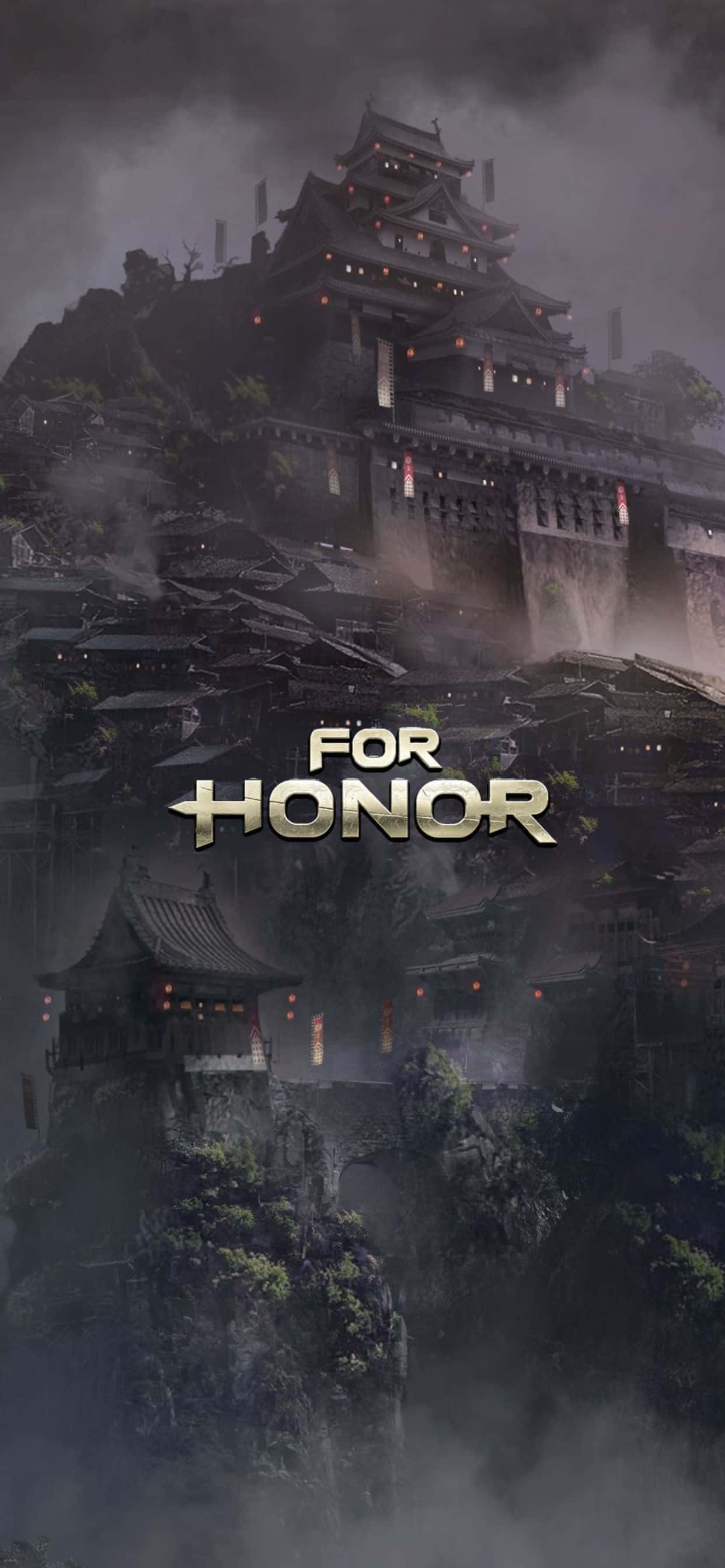 Отключете ново ниво на интензивно игри с iPhone Xs Max For Honor Тапет