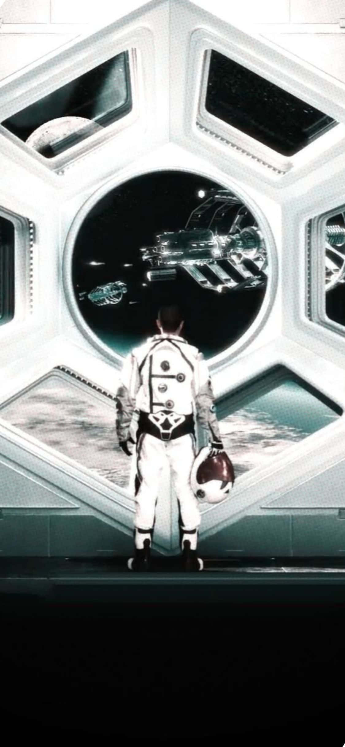 Отключете свят на нови възможности с iPhone Xs и Civilization Beyond Earth Тапет
