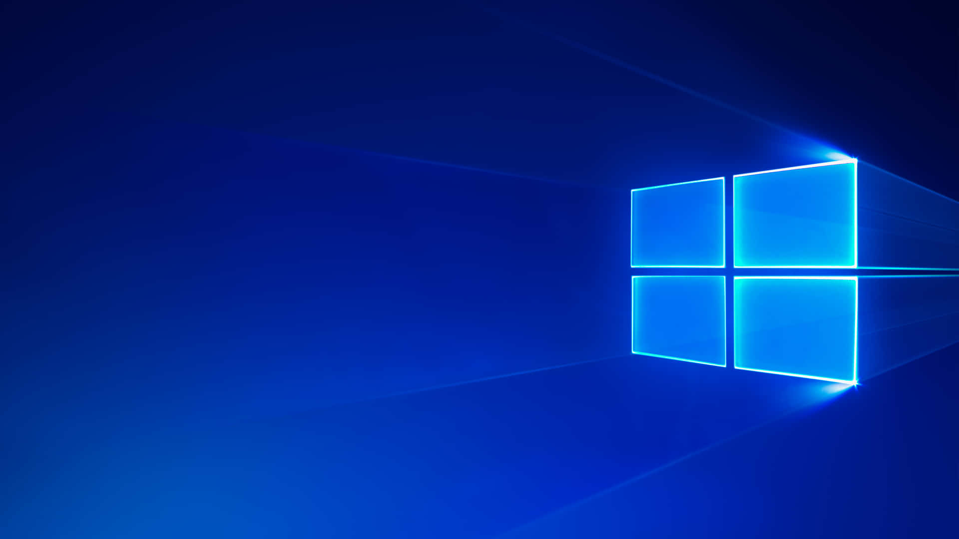 Отличен син фон за Windows 10 Тапет