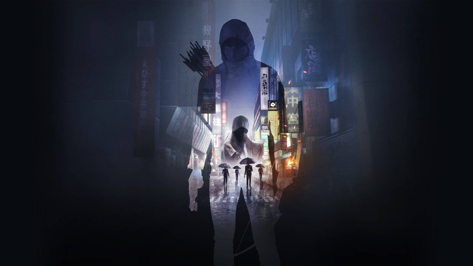 Официално изкуство от Ghostwire Tokyo Тапет