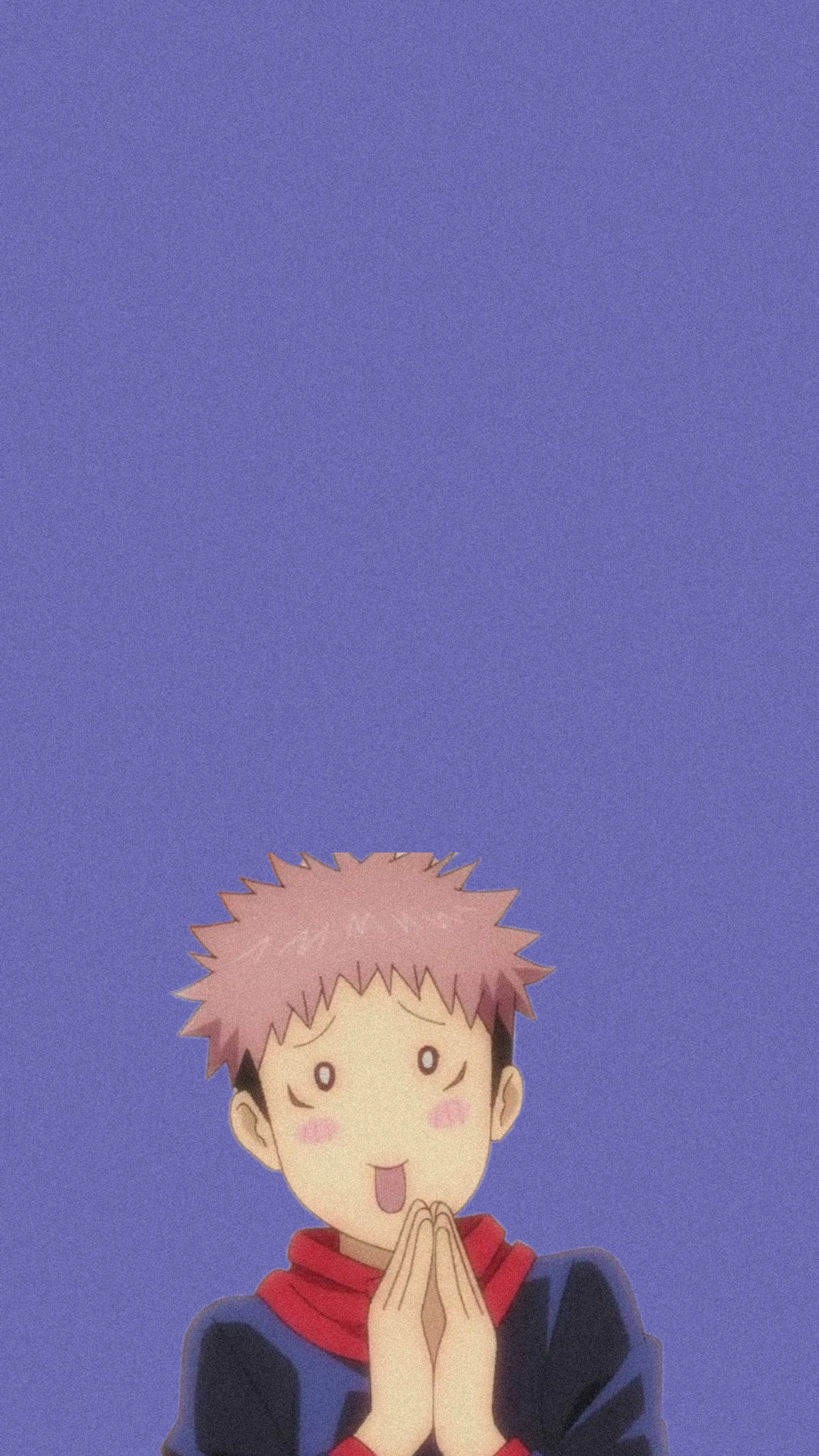 Очарователен Итадори Jujutsu Kaisen iPhone Тапет