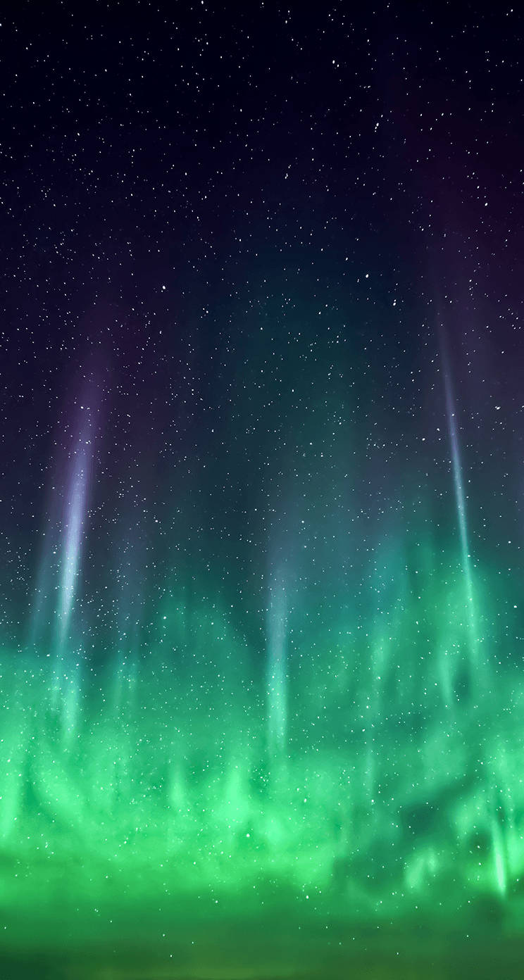 Падащи звезди iOS 7 Тапет