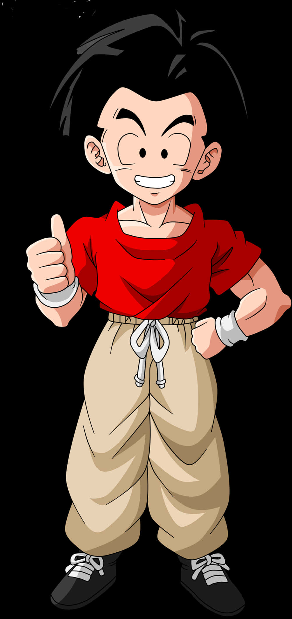 Палец нагоре от герой на Dragon Ball Z Тапет