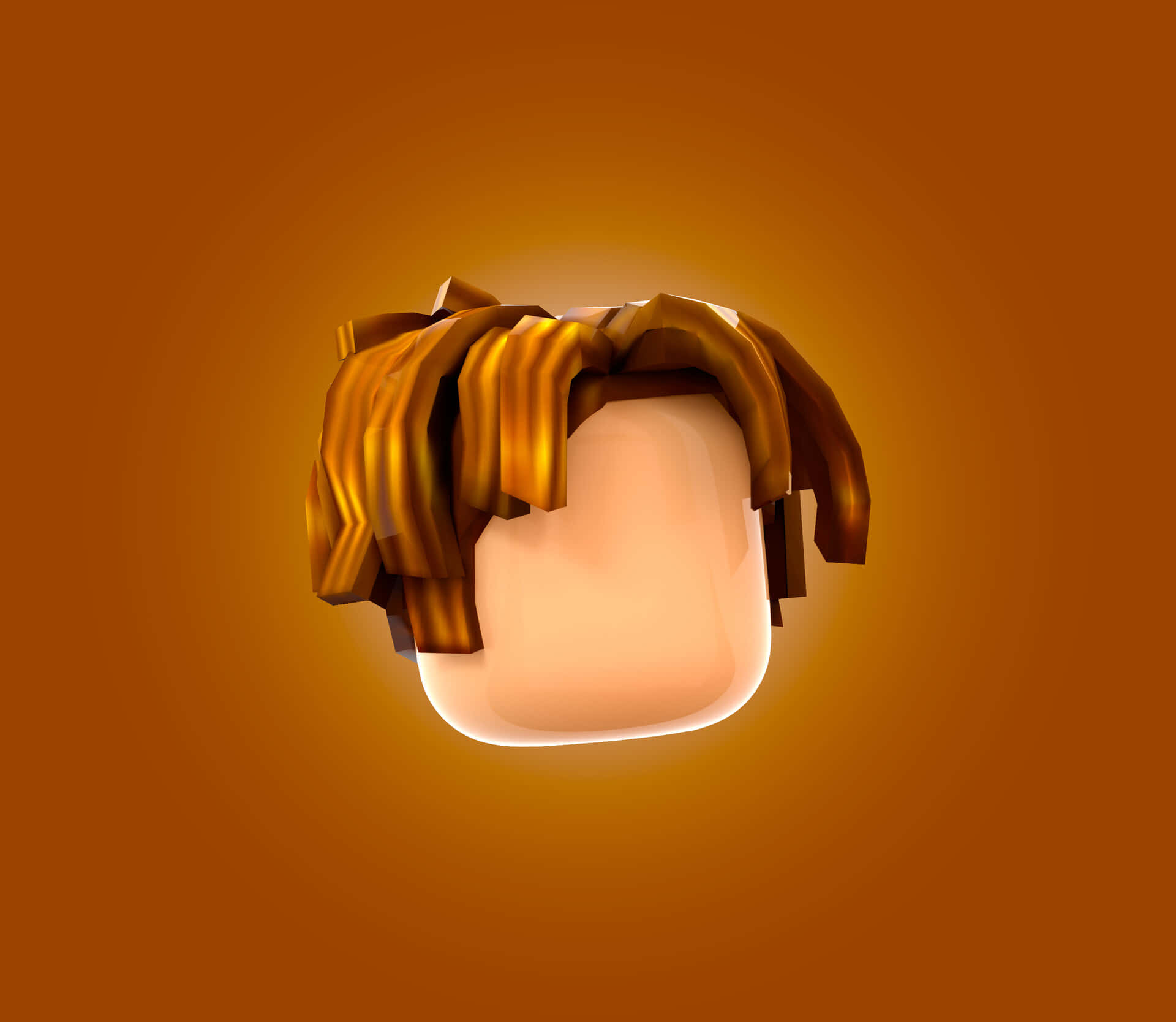 Плаваща глава кафяв Roblox PFP Тапет