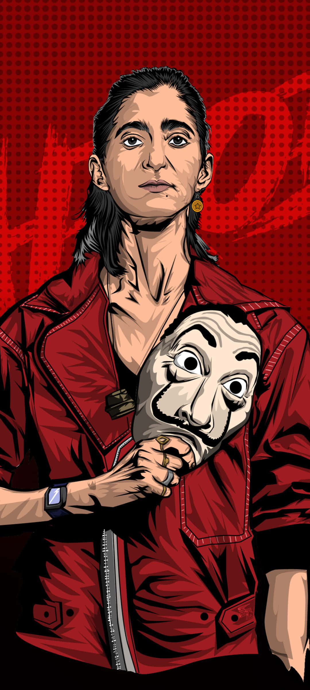 Плакат на Money Heist - Найроби Тапет